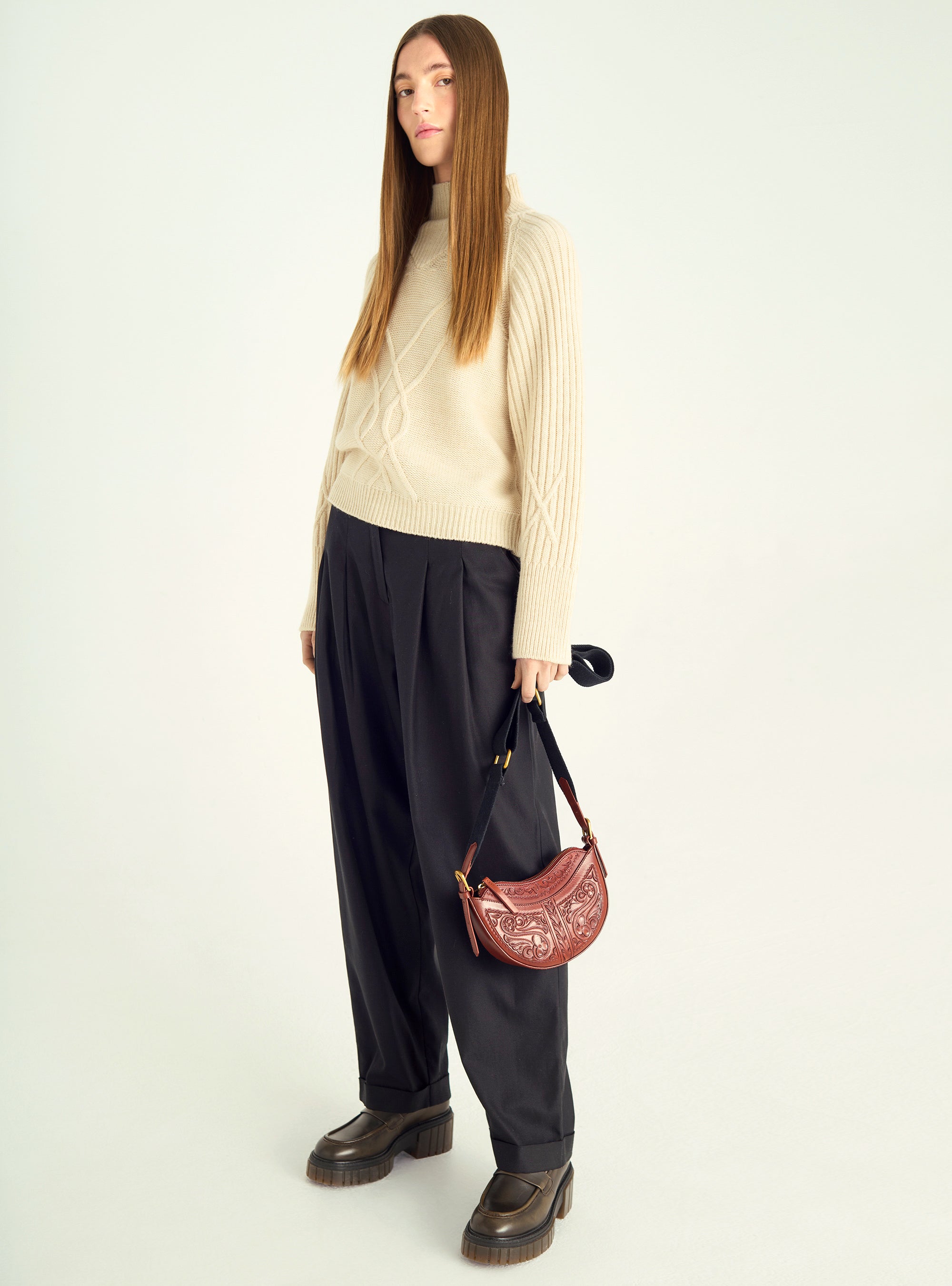 Weite Chevron-Hose