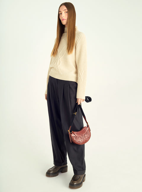 Weite Chevron-Hose