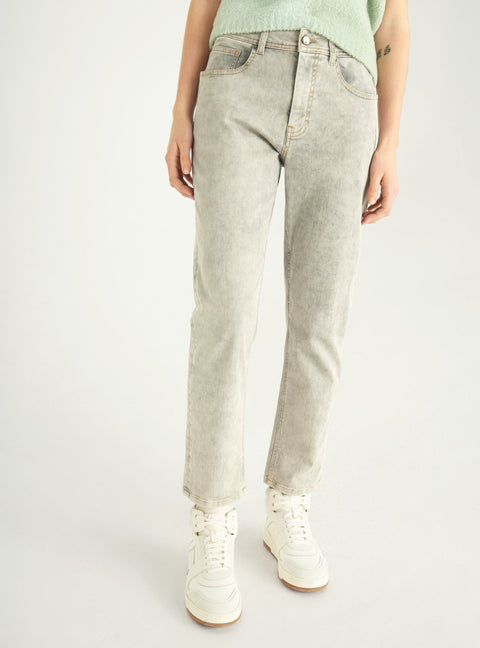 Jean slim stretch acoté 