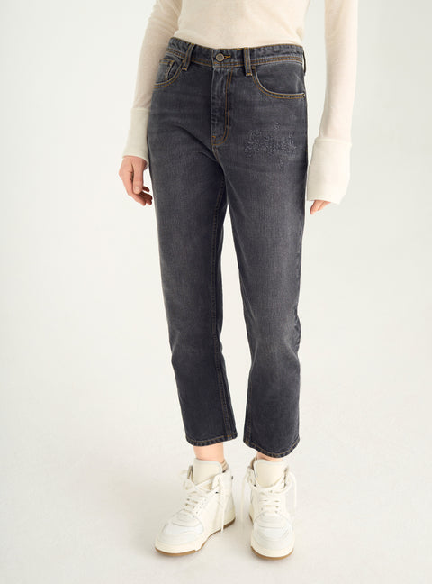 Slim-Fit-Jeans mit Stretchanteil