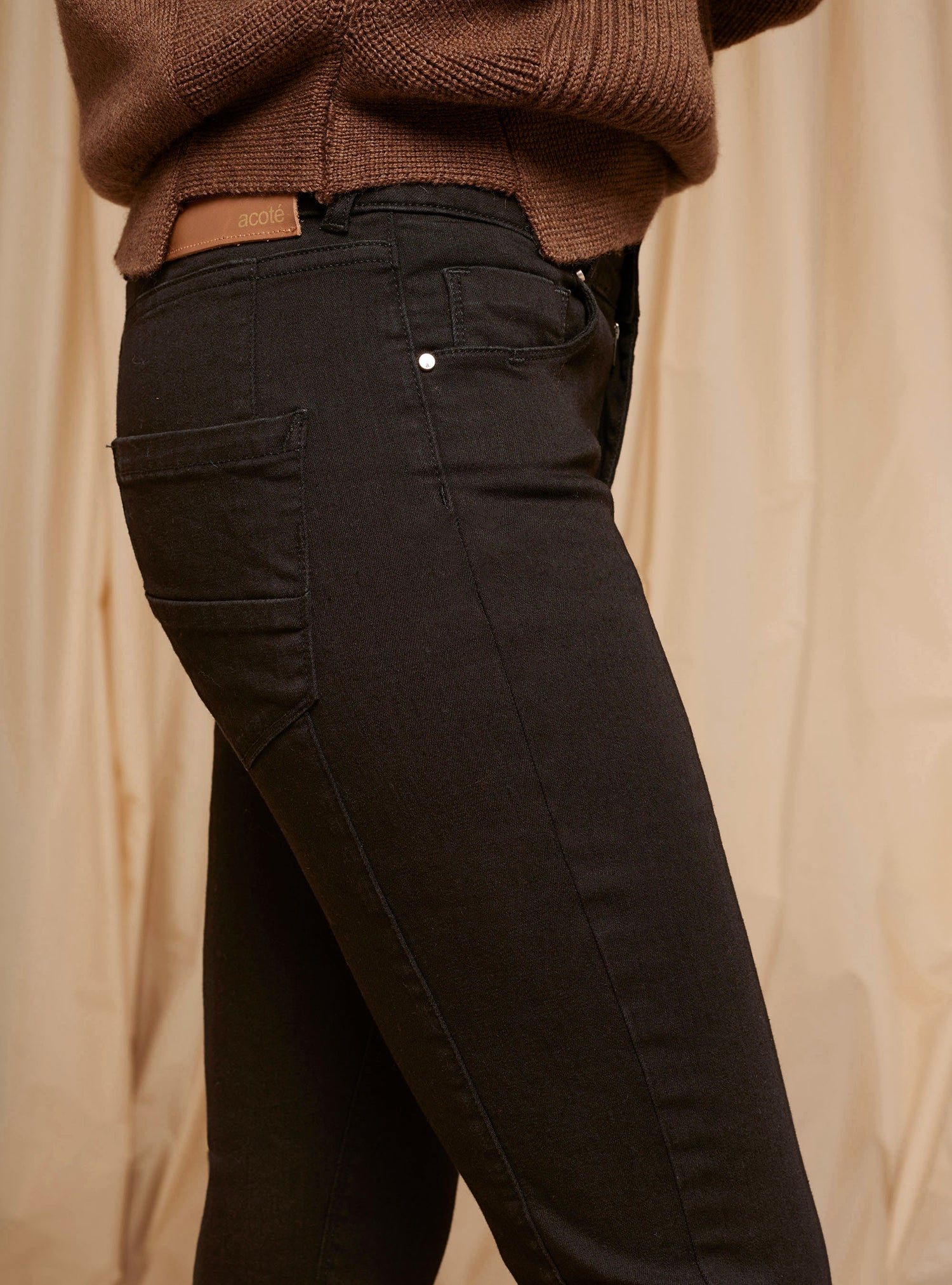 Jean slim stretch noir