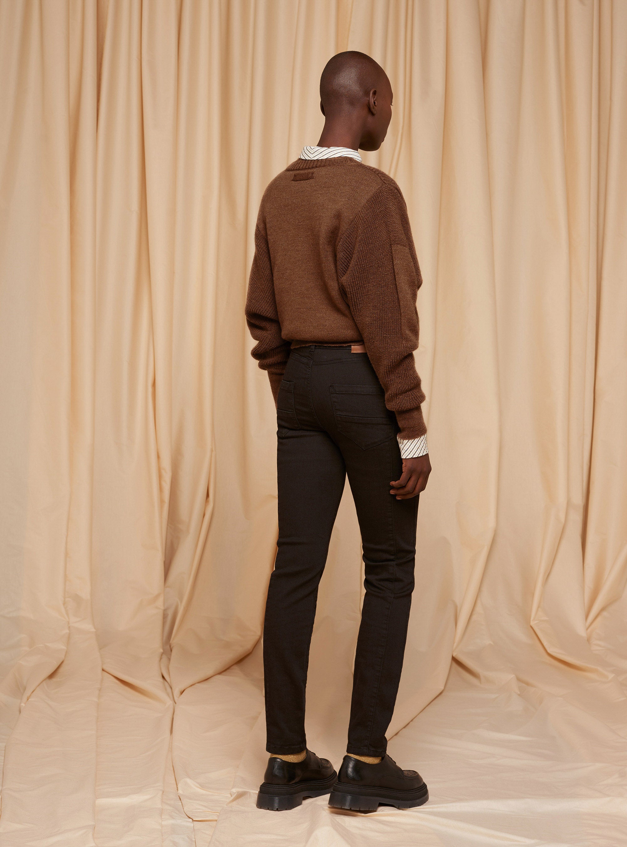 Jean slim stretch noir