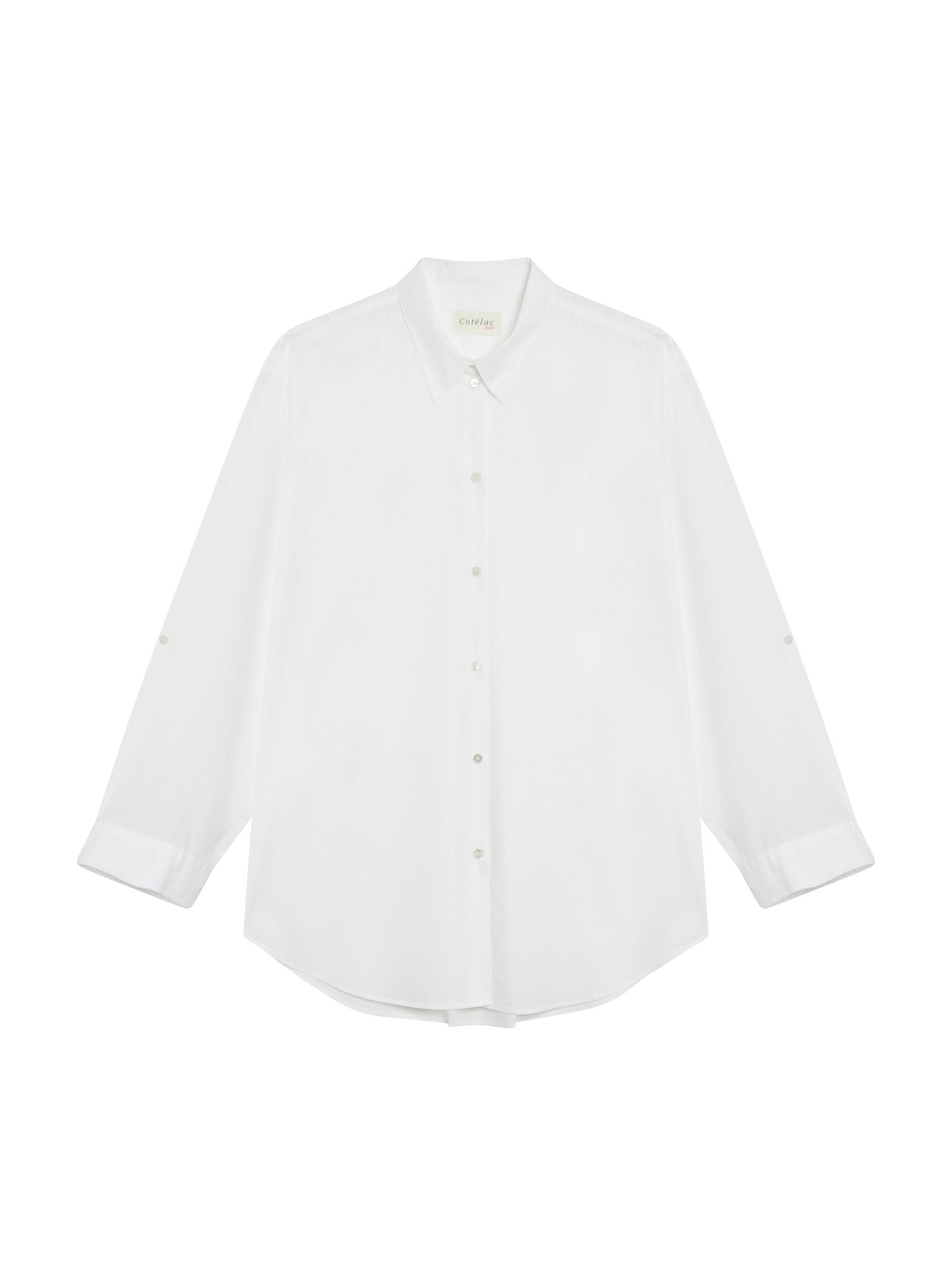 Chemise oversize blanche