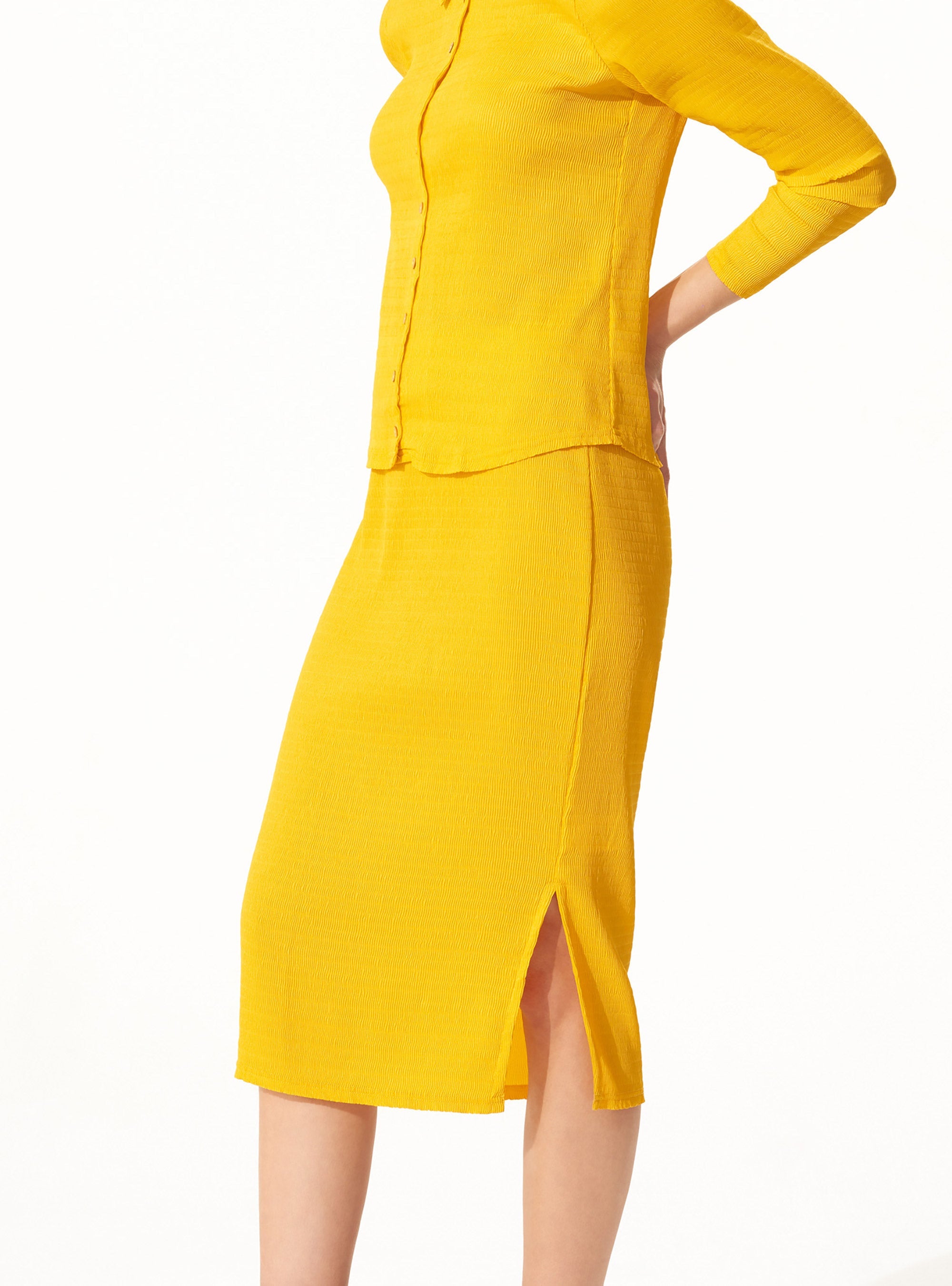 Jupe bouillonnée Tournesol