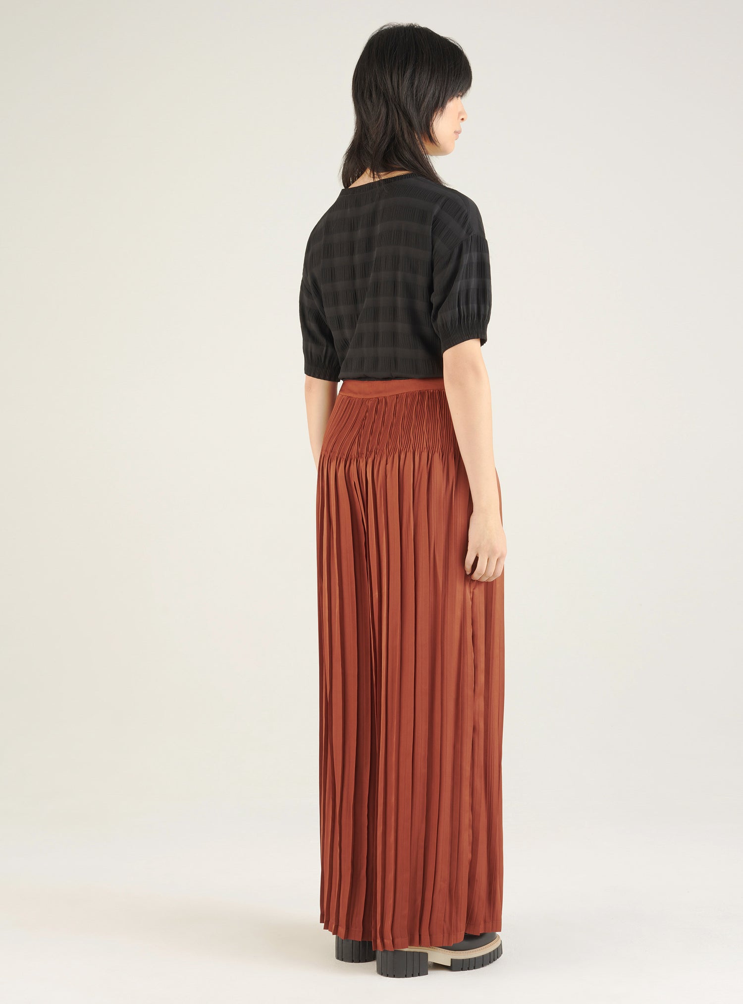 Hose mit weitem Bein