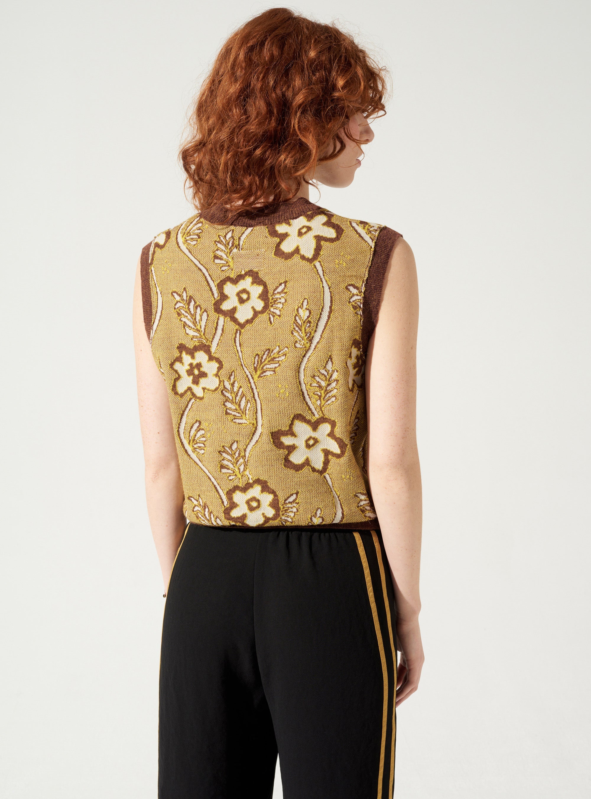 Ärmelloser Pullover