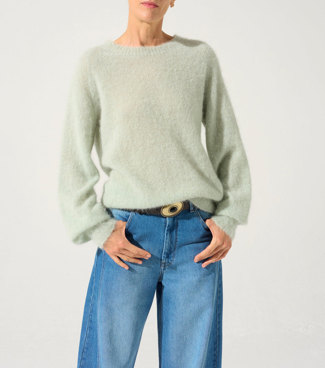Puffiger Pullover