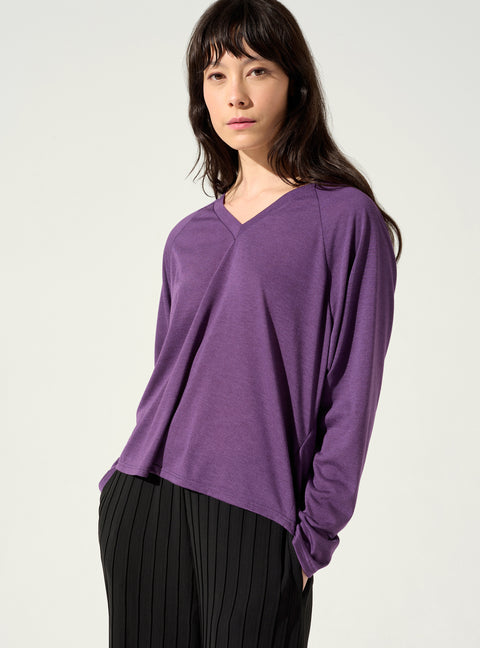 Pleated T-shirt