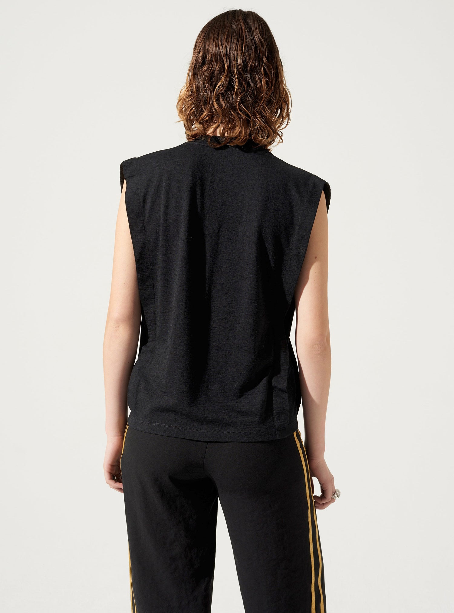 Two-material tank top