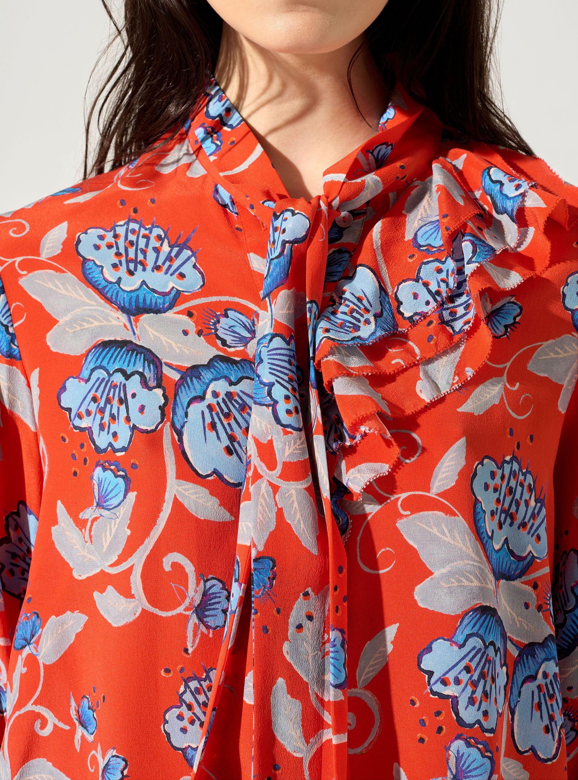 Bedruckte Bluse