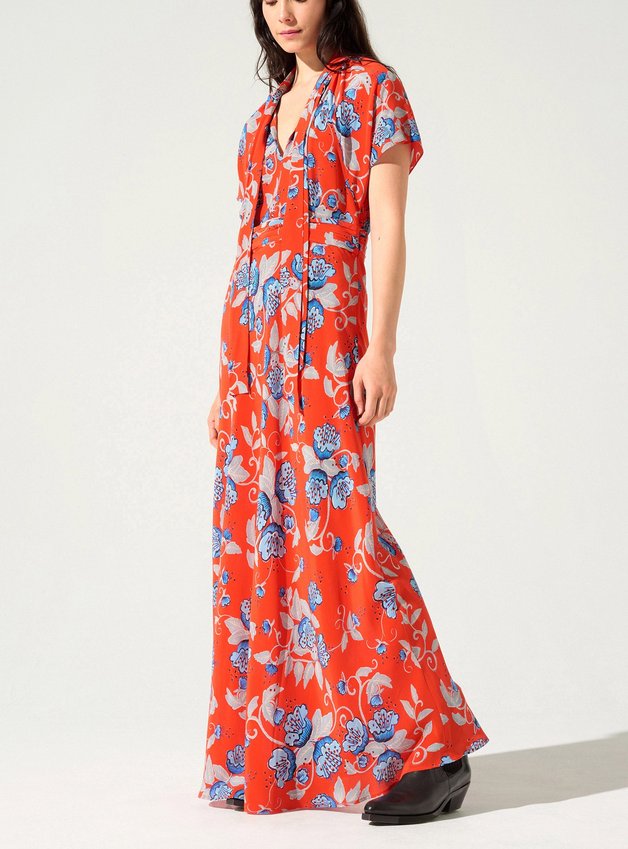 Robe Longue Imprimée