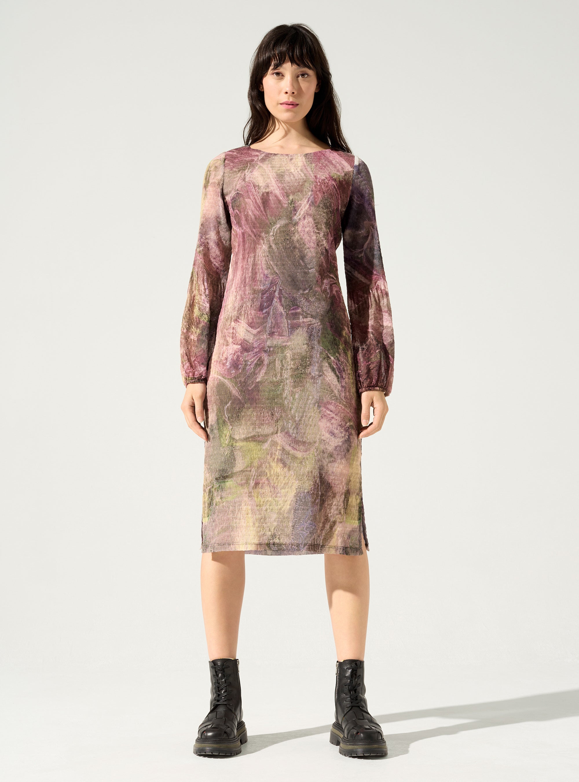 Kleid mit Schlitz