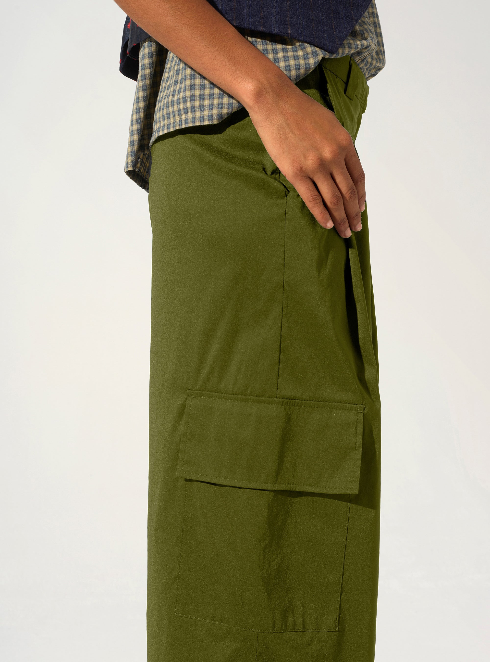 Hose mit weitem Bein