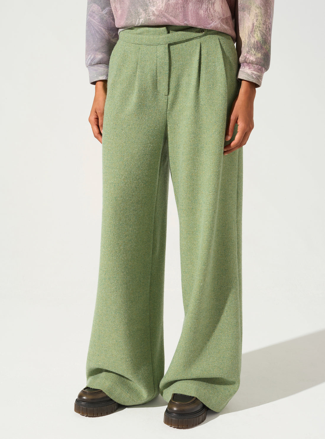 Hose mit weitem Bein