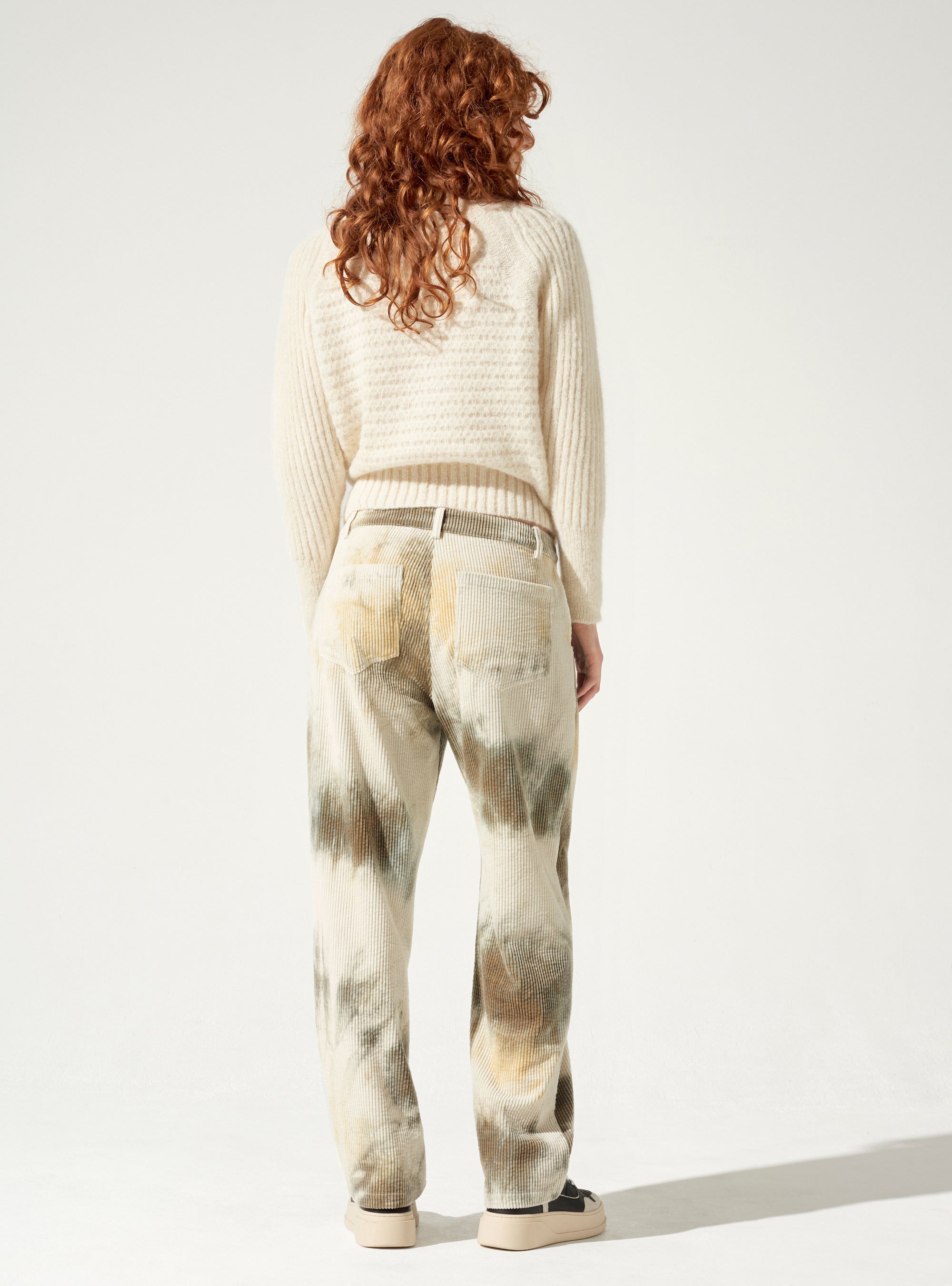 Hose mit weitem Bein