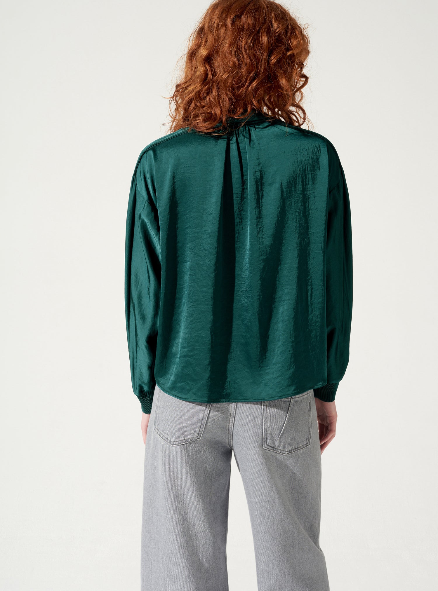 Übergroße Bluse