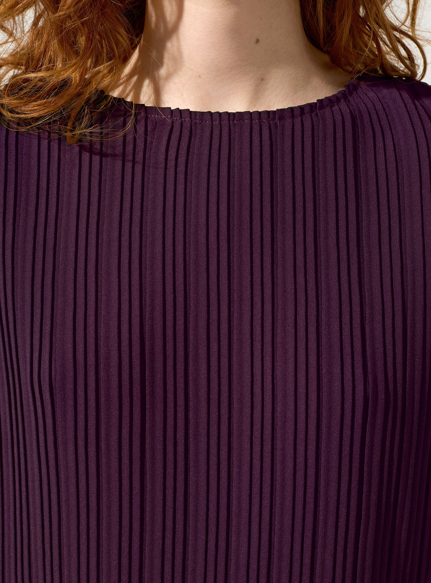 Plissierte Bluse