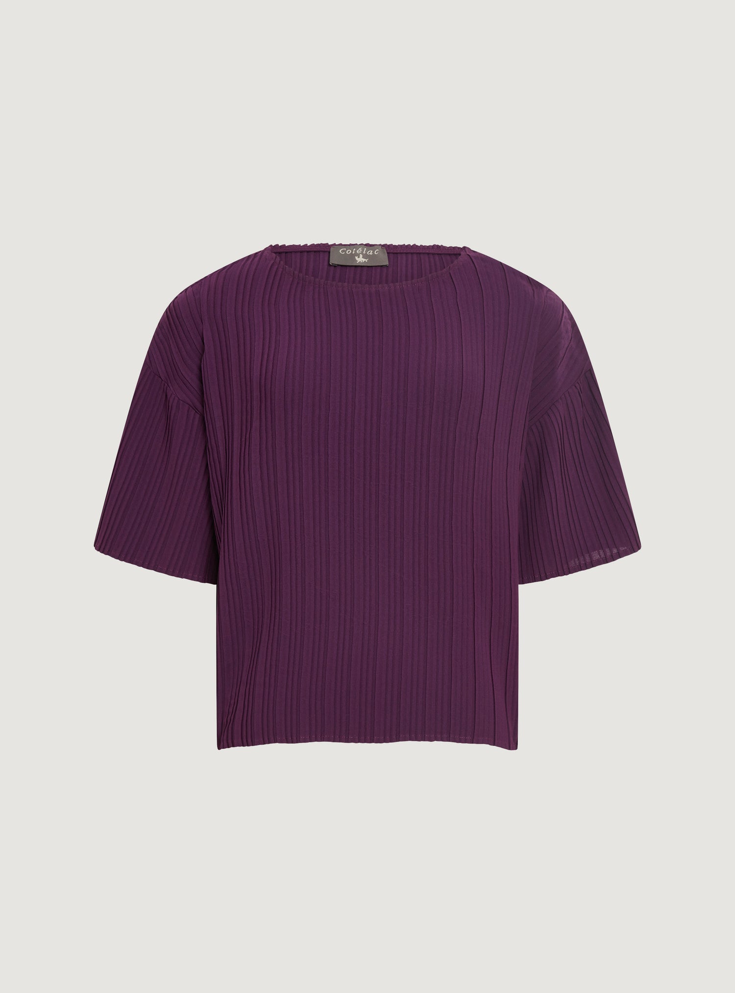 Plissierte Bluse