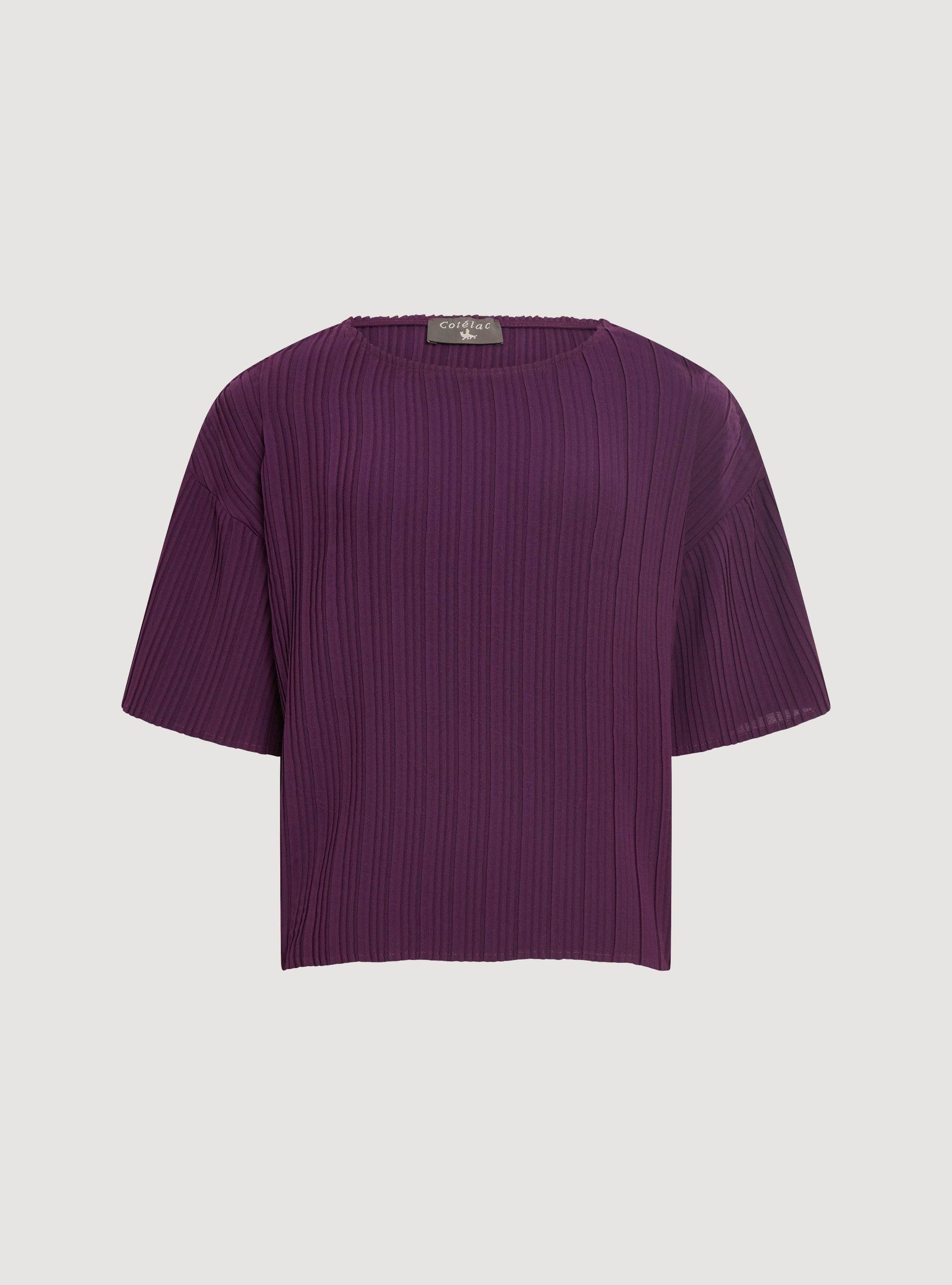 Plissierte Bluse