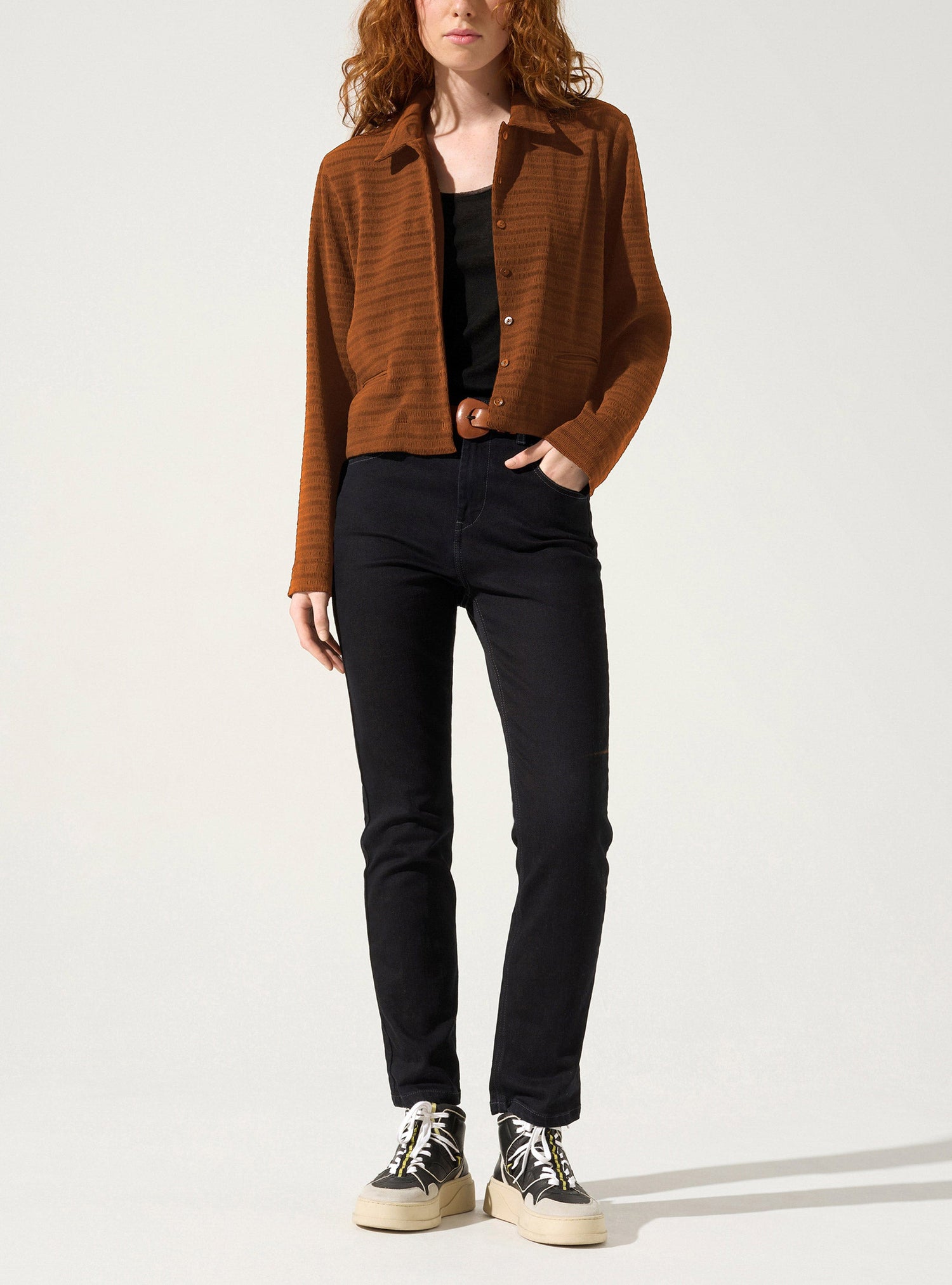 Quadratische Jacke