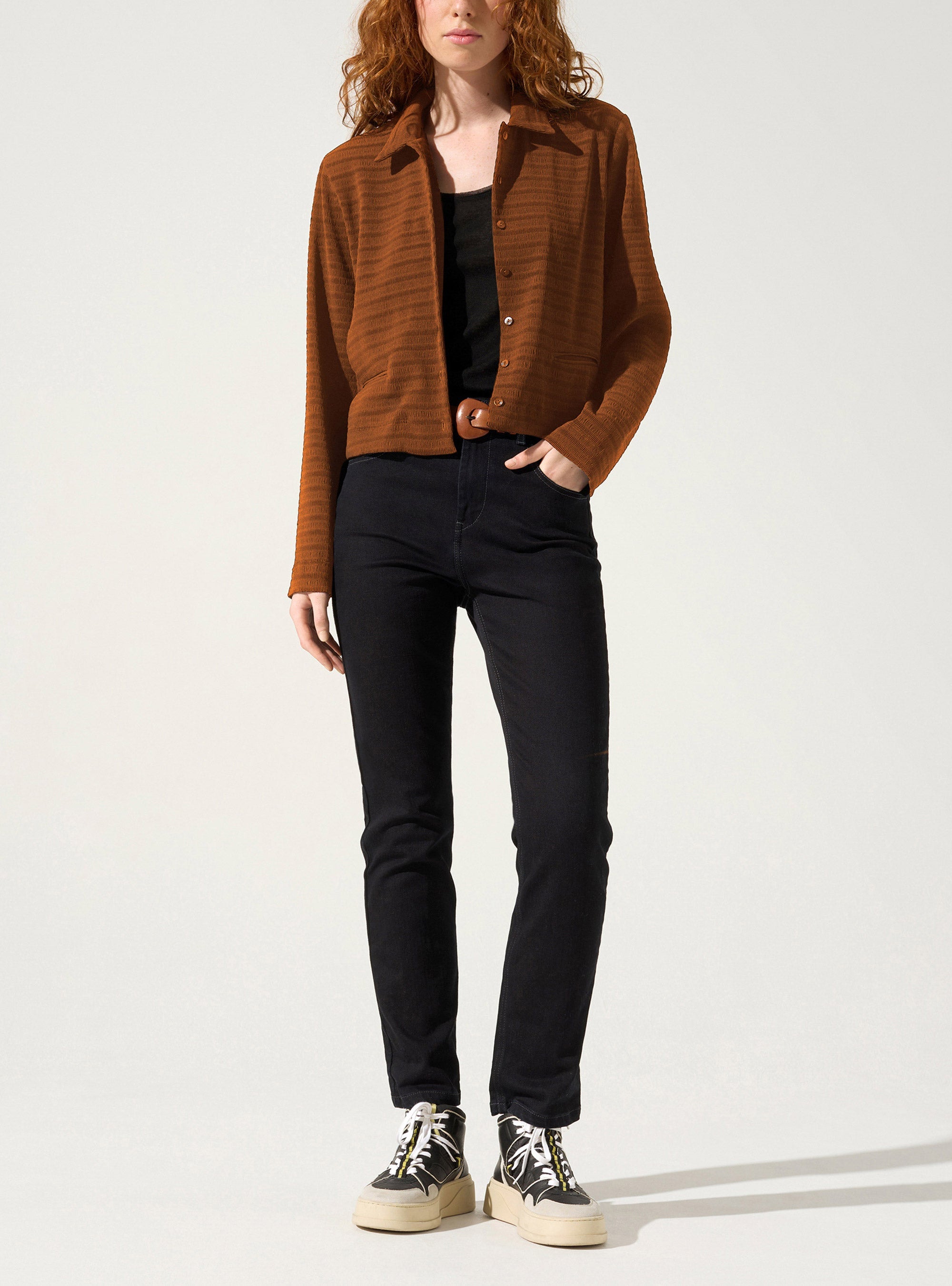 Quadratische Jacke