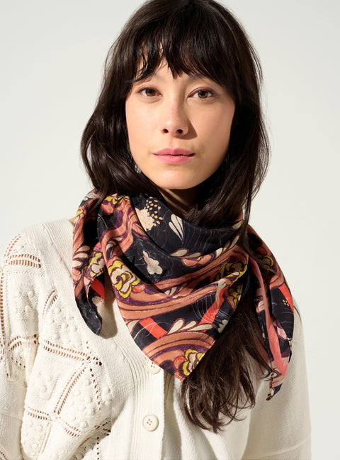 hemmed scarves