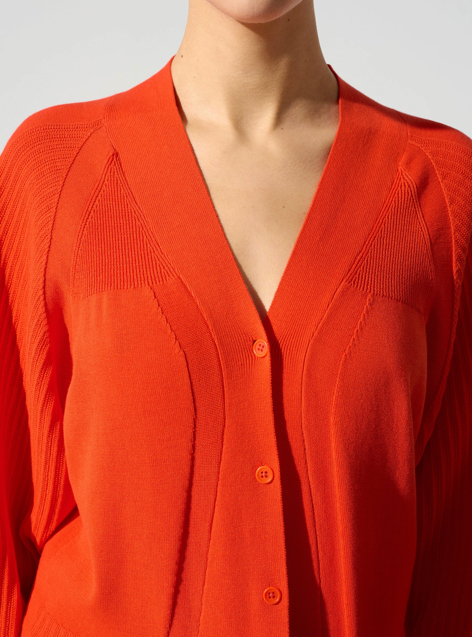 Long-sleeved cardigan