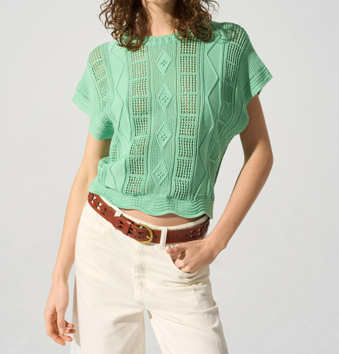 Pull manches courtes Cotélac 