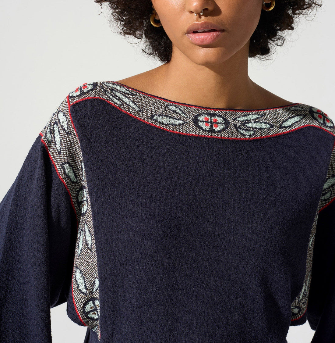 Pull manches 3/4 Cotélac 