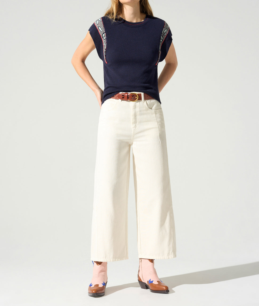 Pull manches courtes