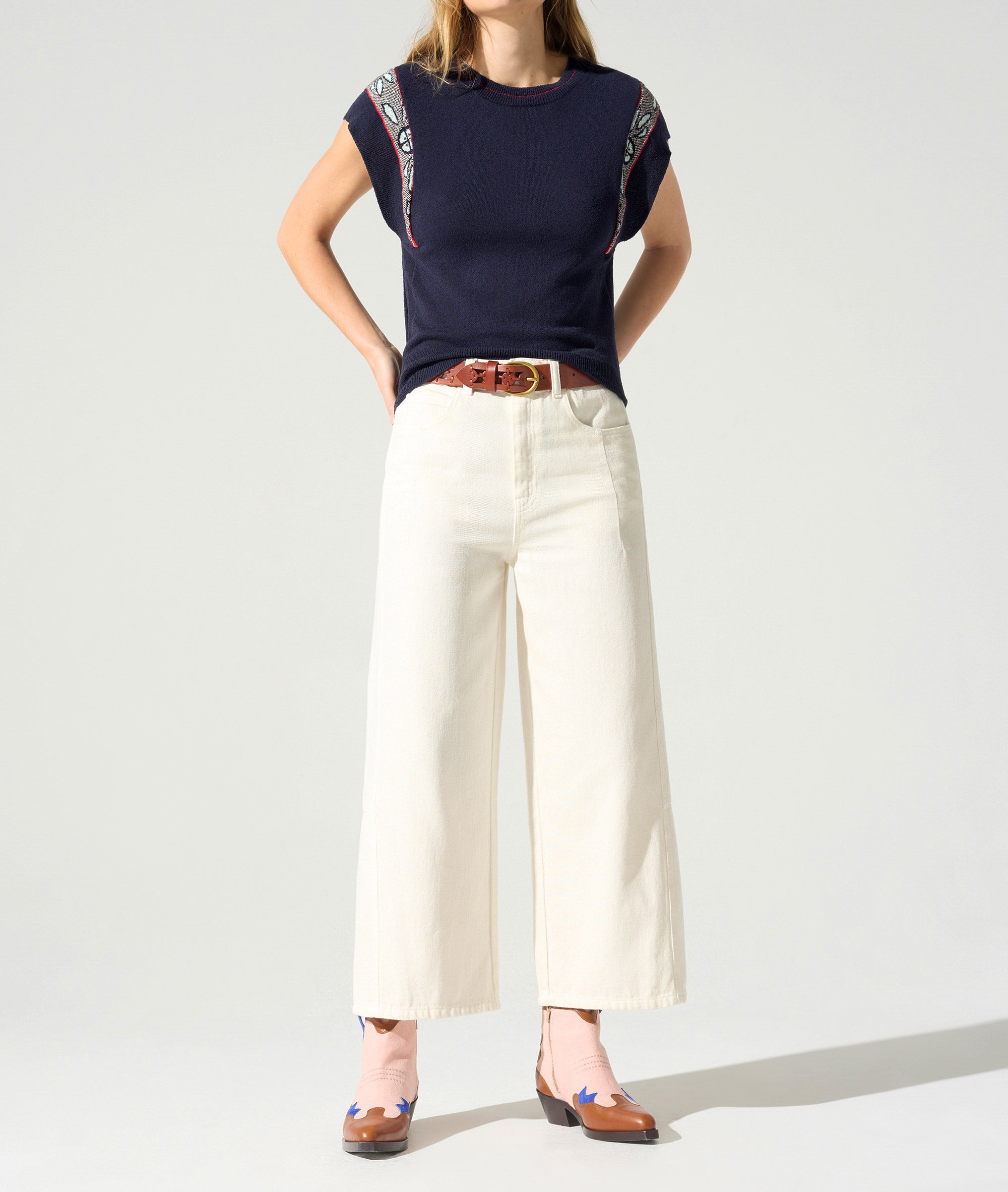 Pull manches courtes