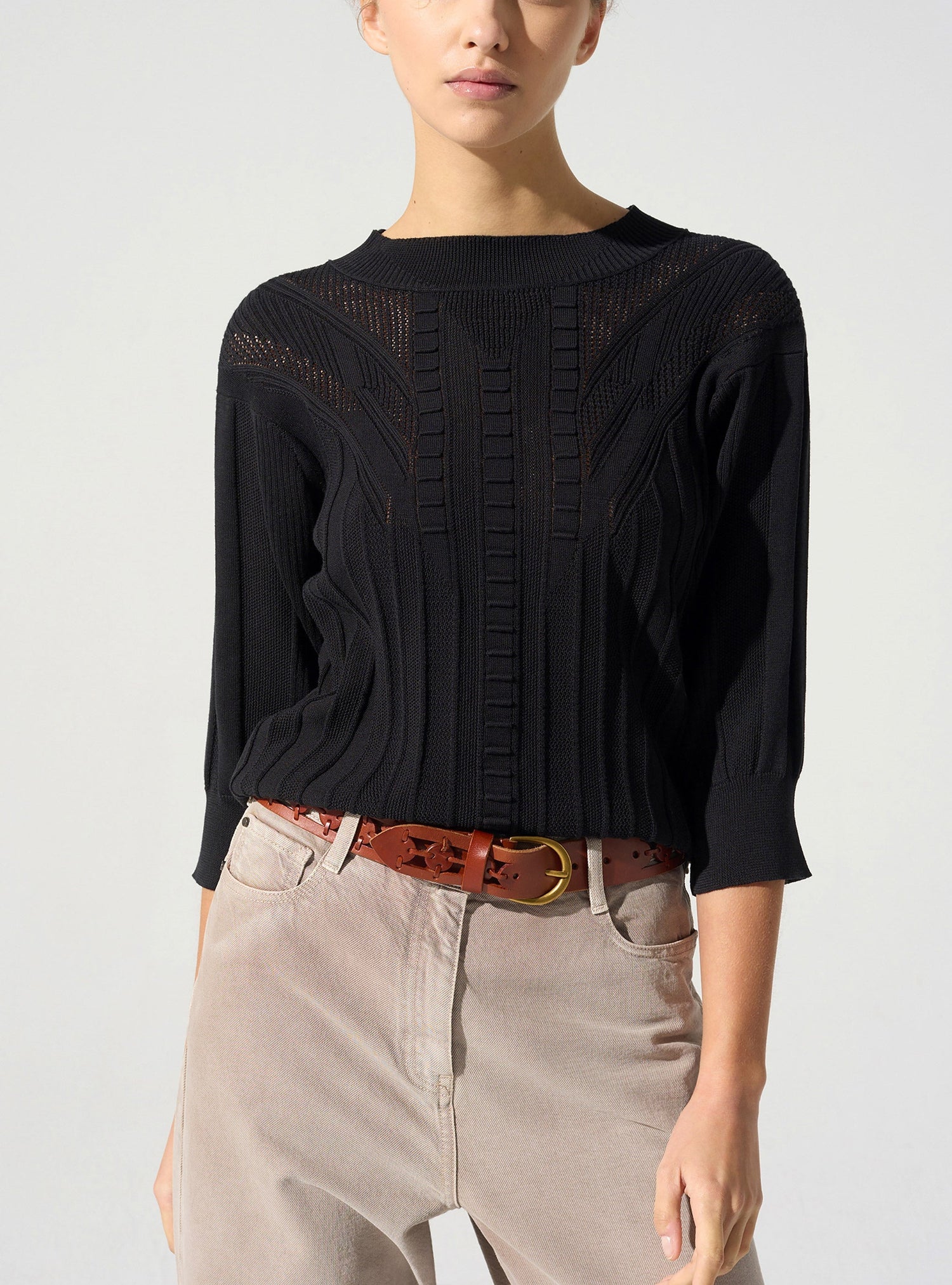 Pull manches 3/4 Cotélac 