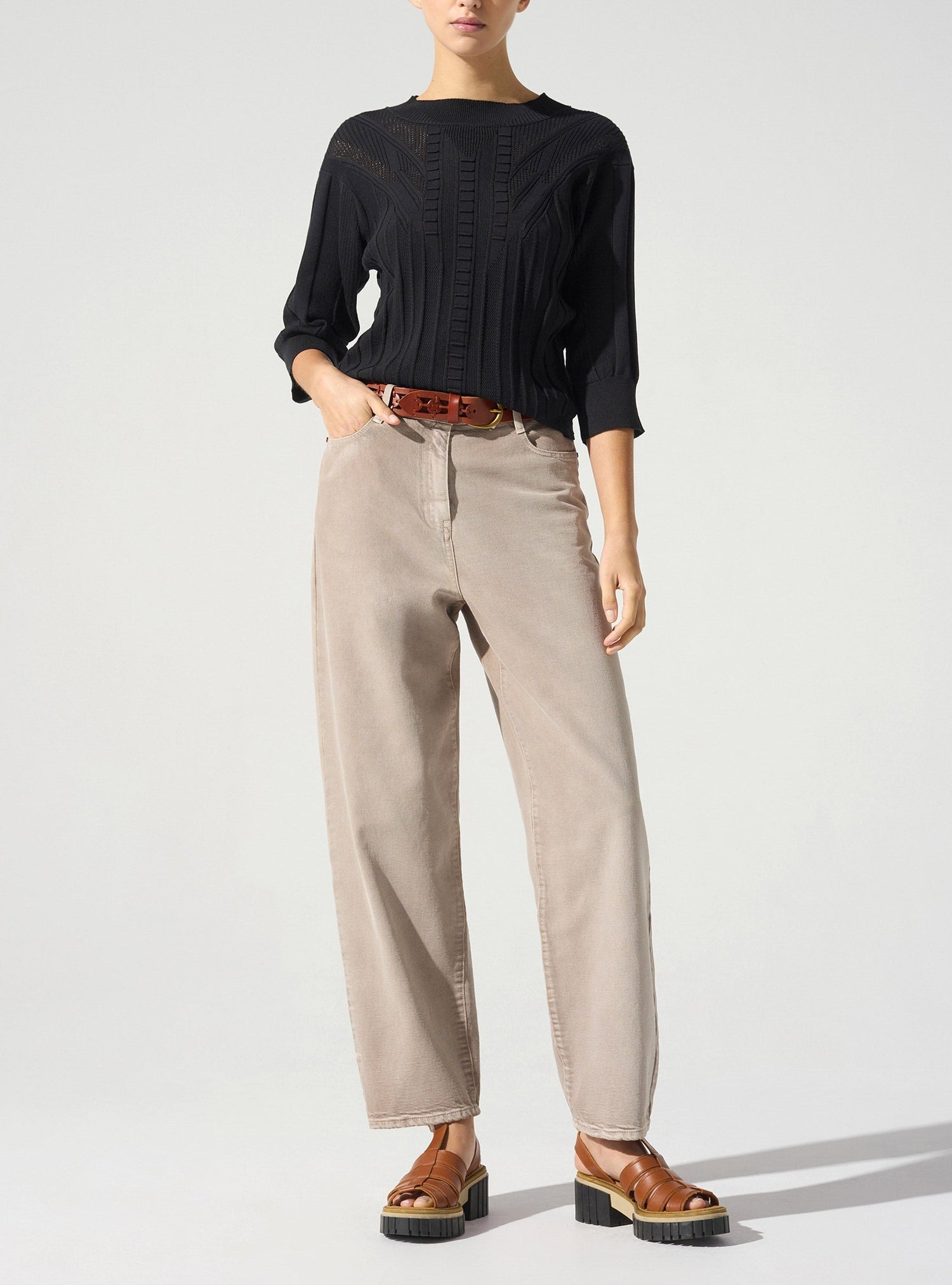 Pull manches 3/4 Cotélac 