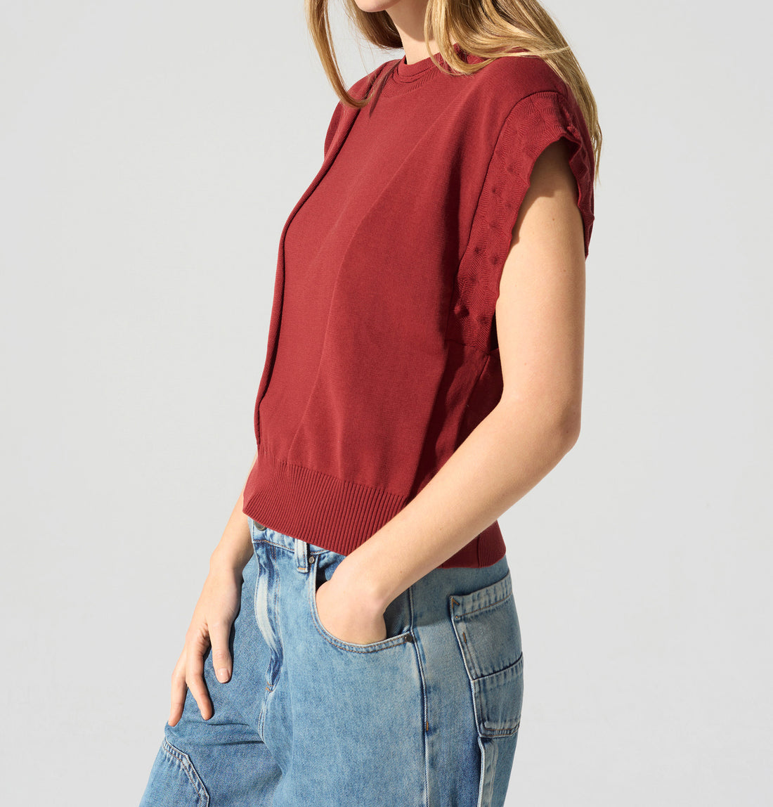 Pull manches courtes