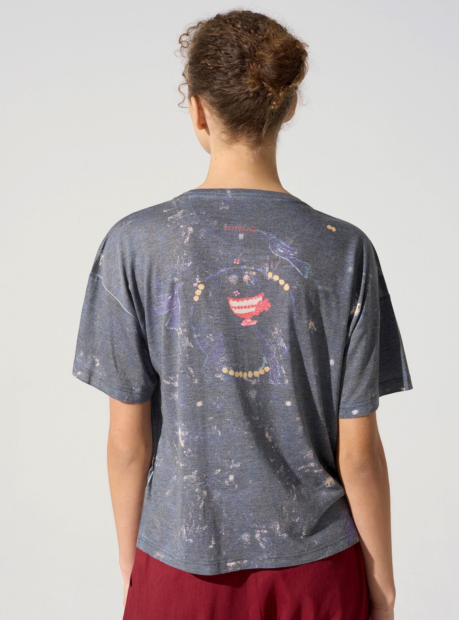 T-shirt à motif Cotélac 