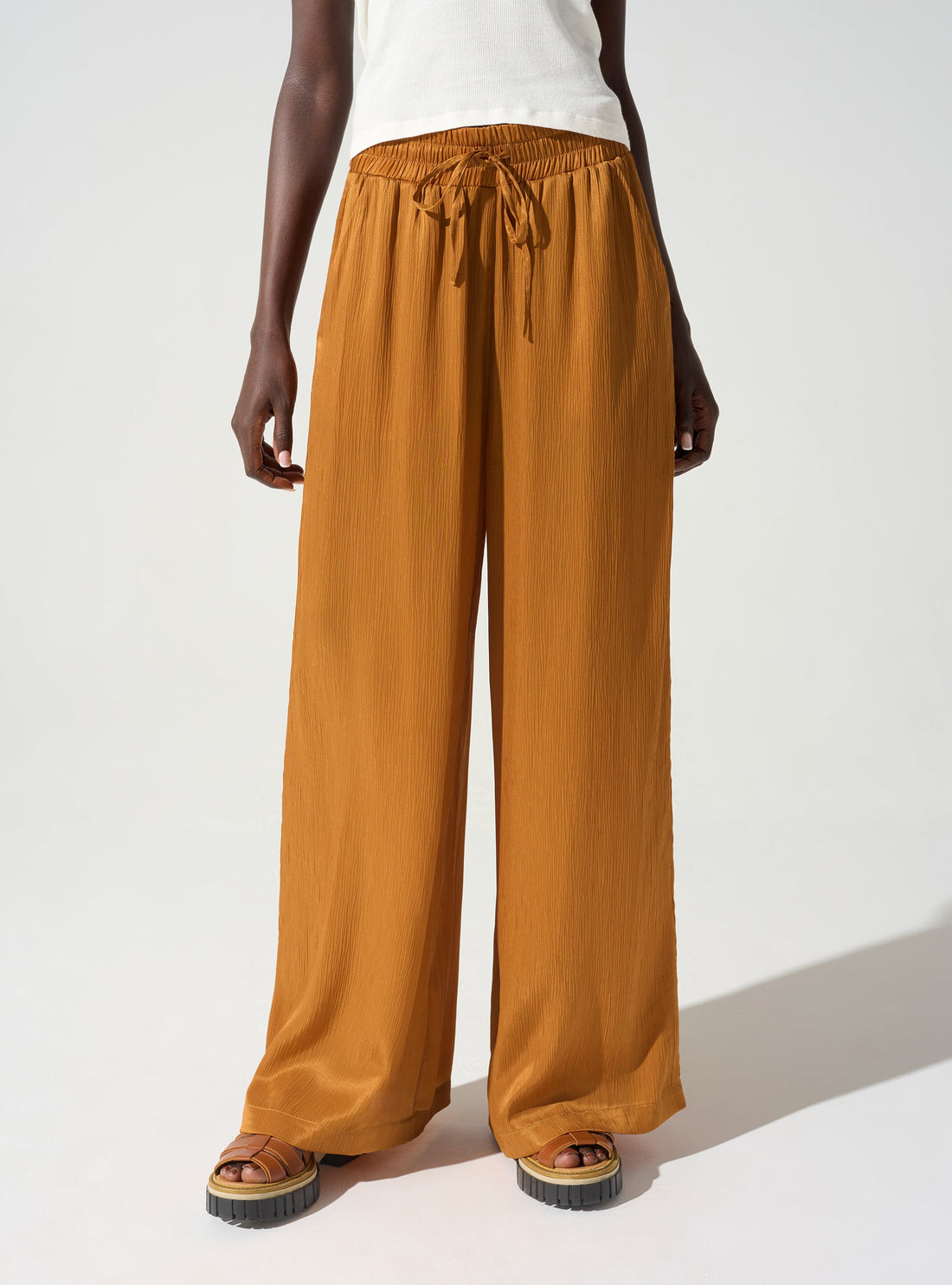 Pantalon large &amp; fluide