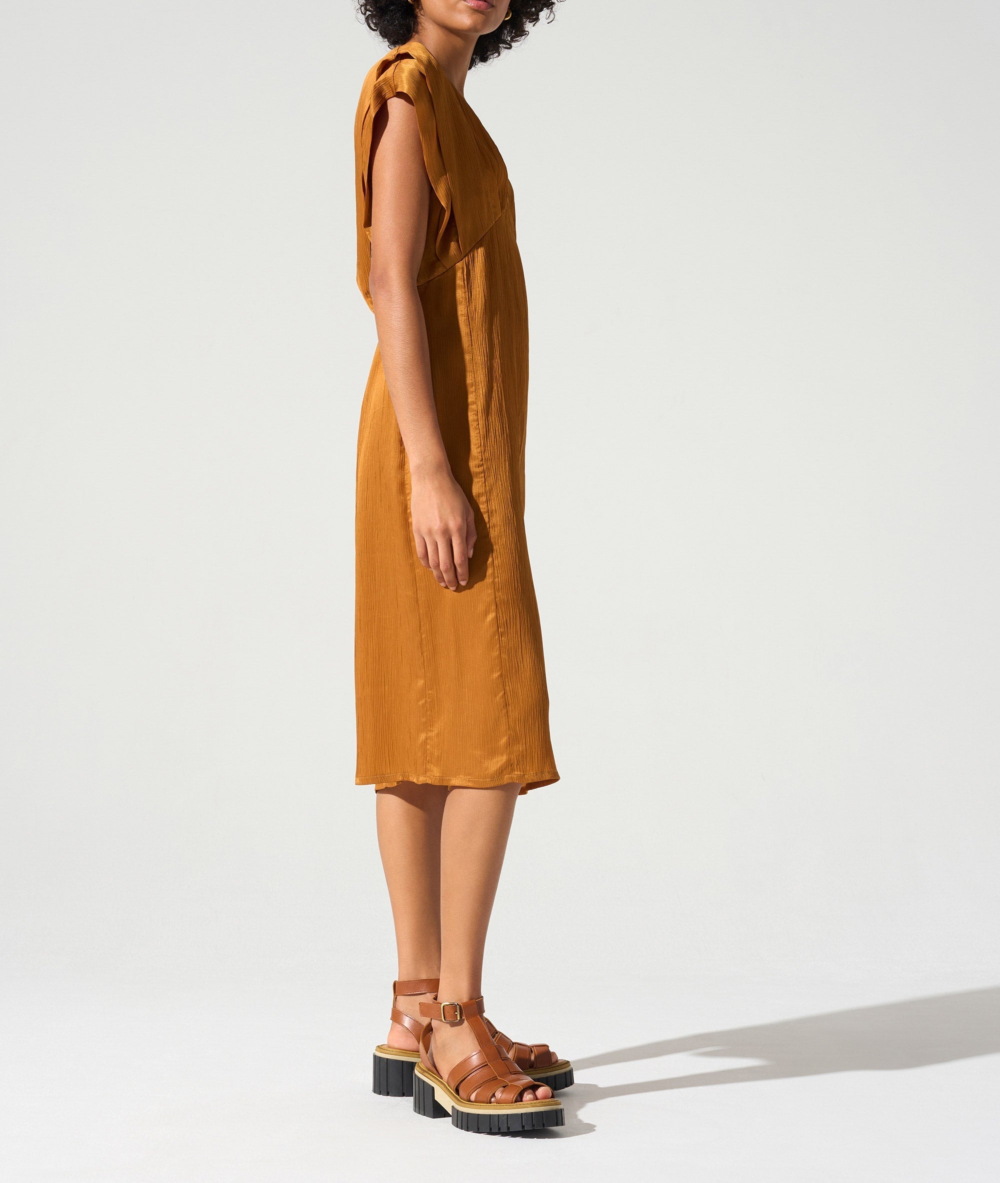 Robe manches courtes Cotélac 