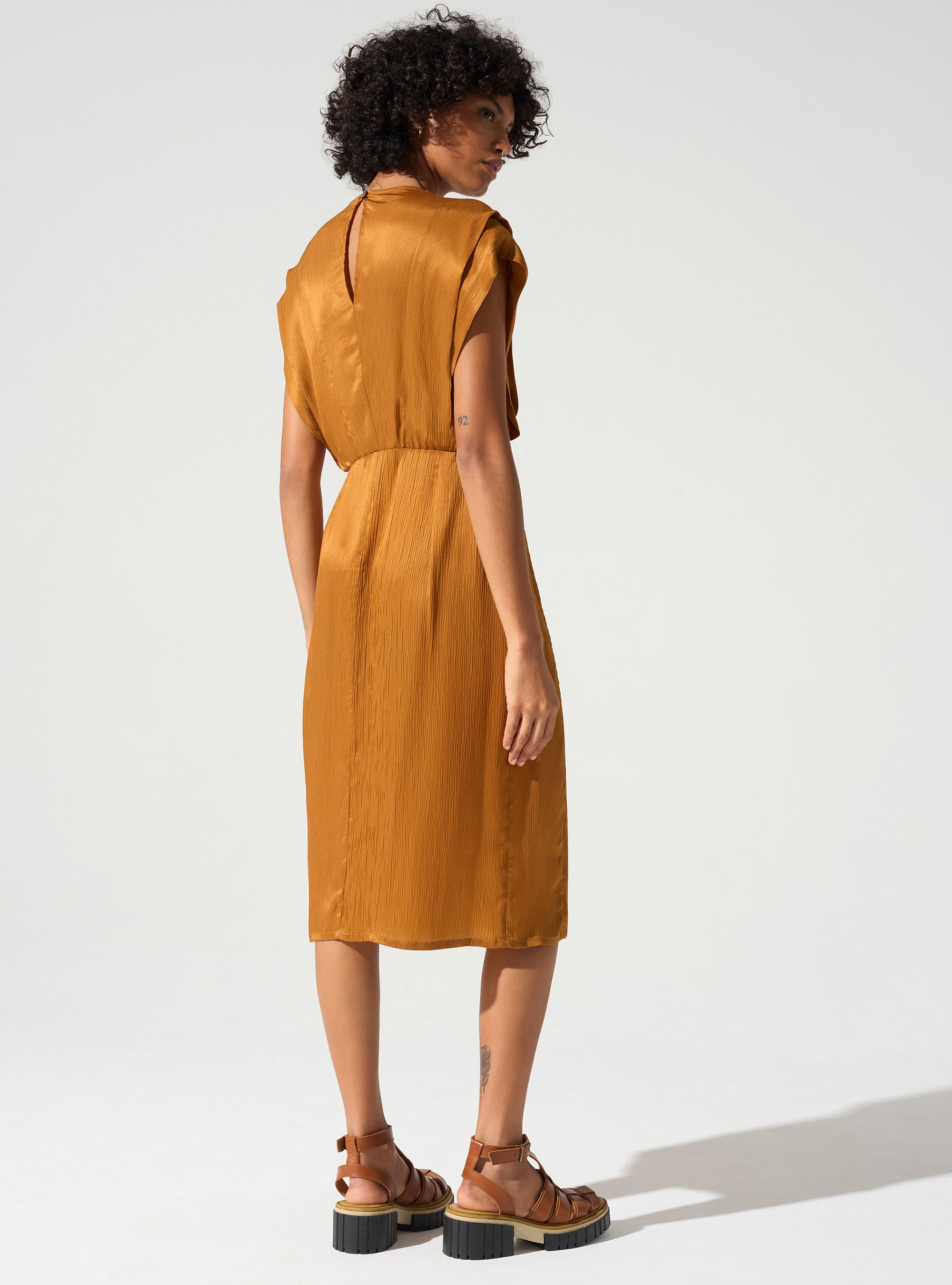 Robe manches courtes