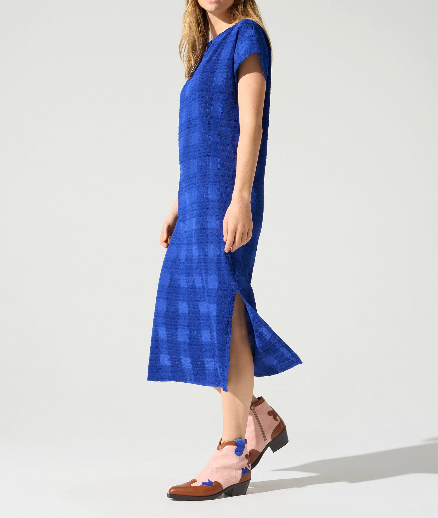 Robe manches courtes Cotélac 