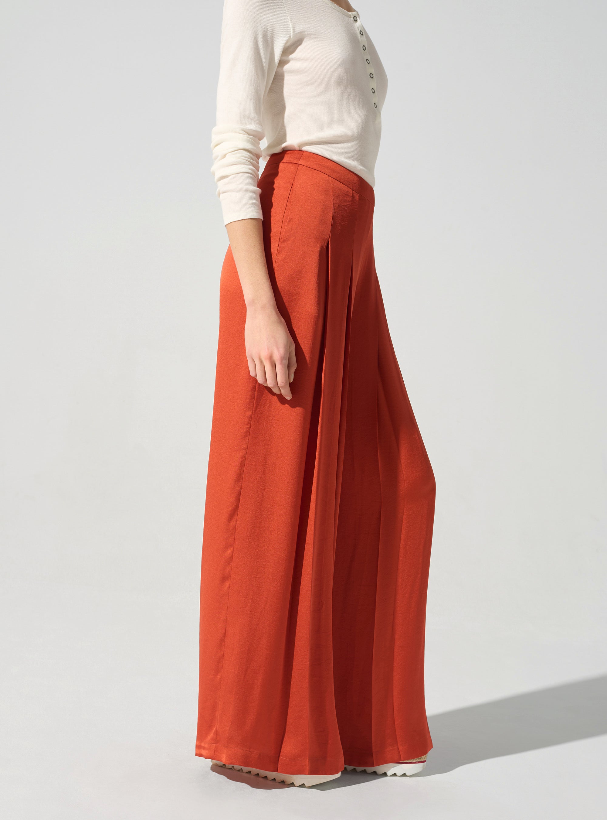 Pantalon large fluide Cotélac 