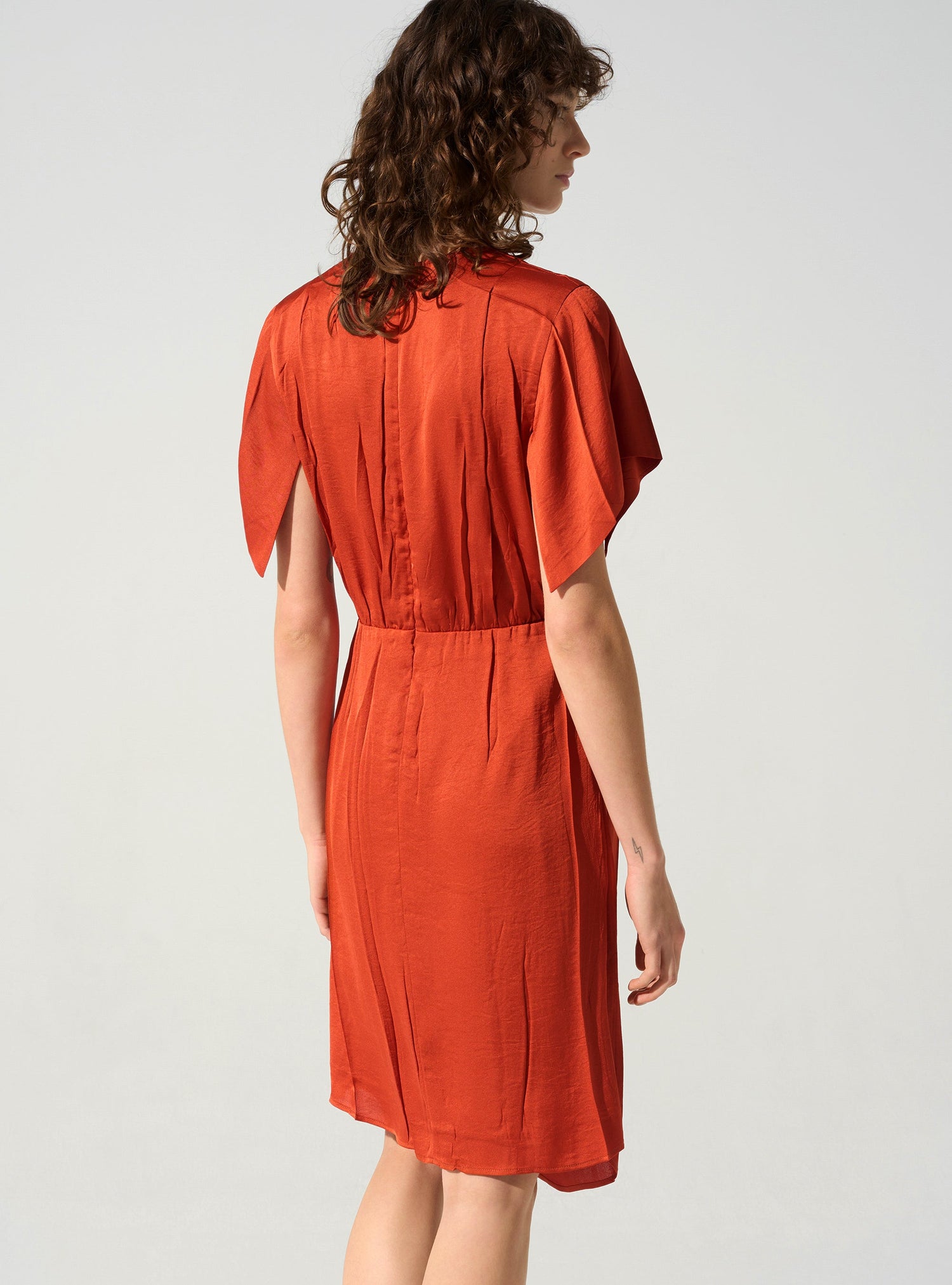 Robe manches fendues Cotélac 