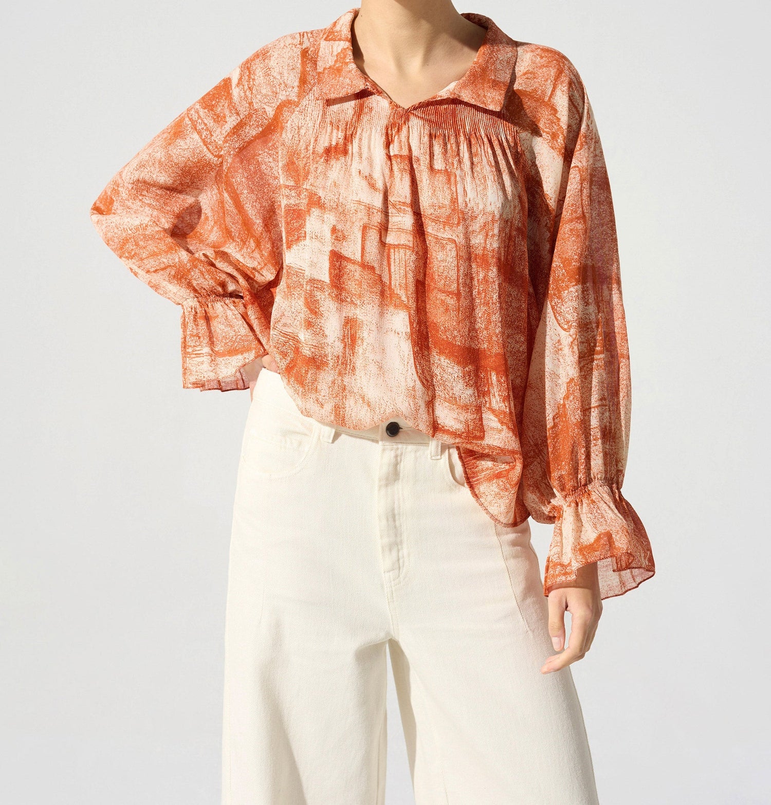 Blouse manches longues Cotélac 