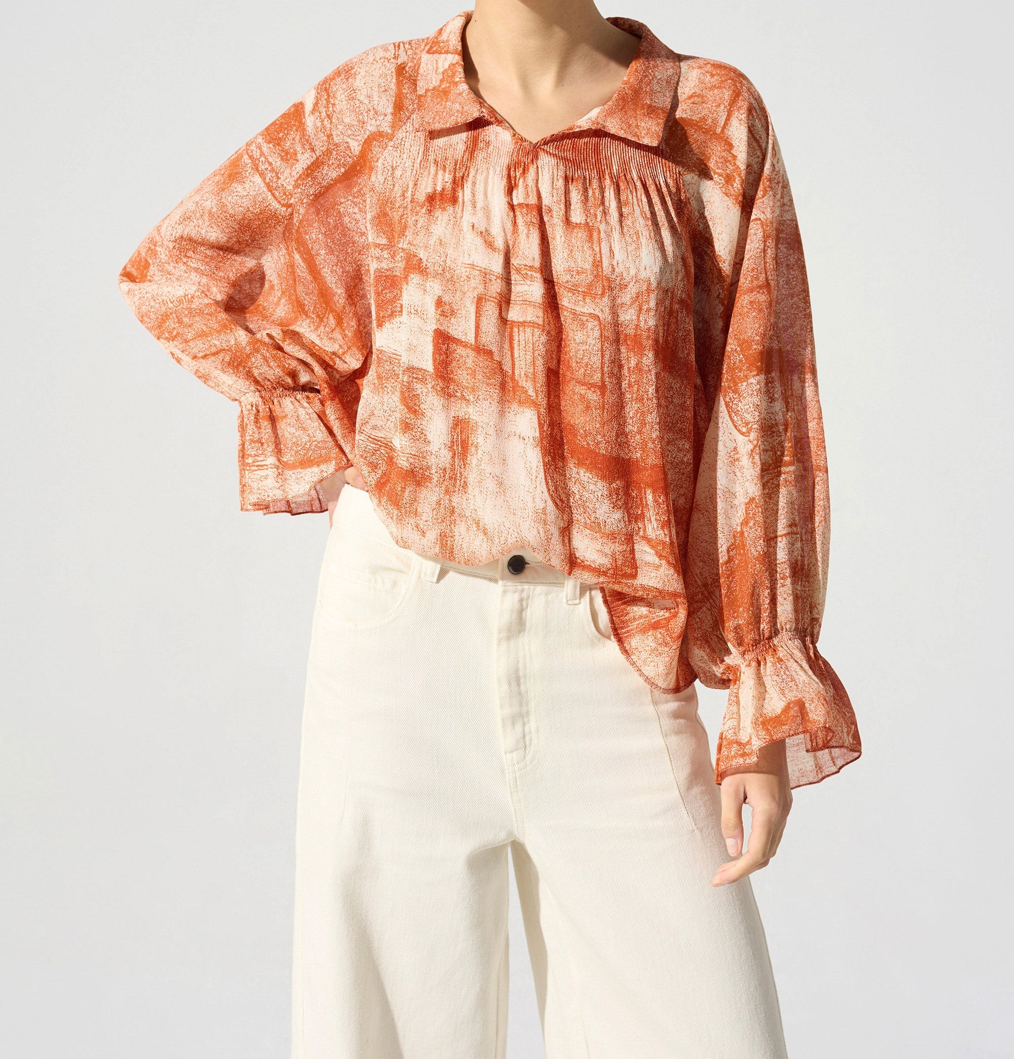 Blouse manches longues Cotélac 