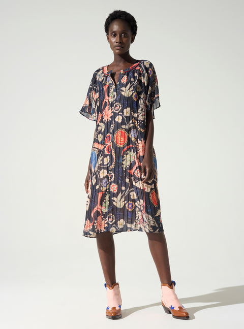 Pleated dress