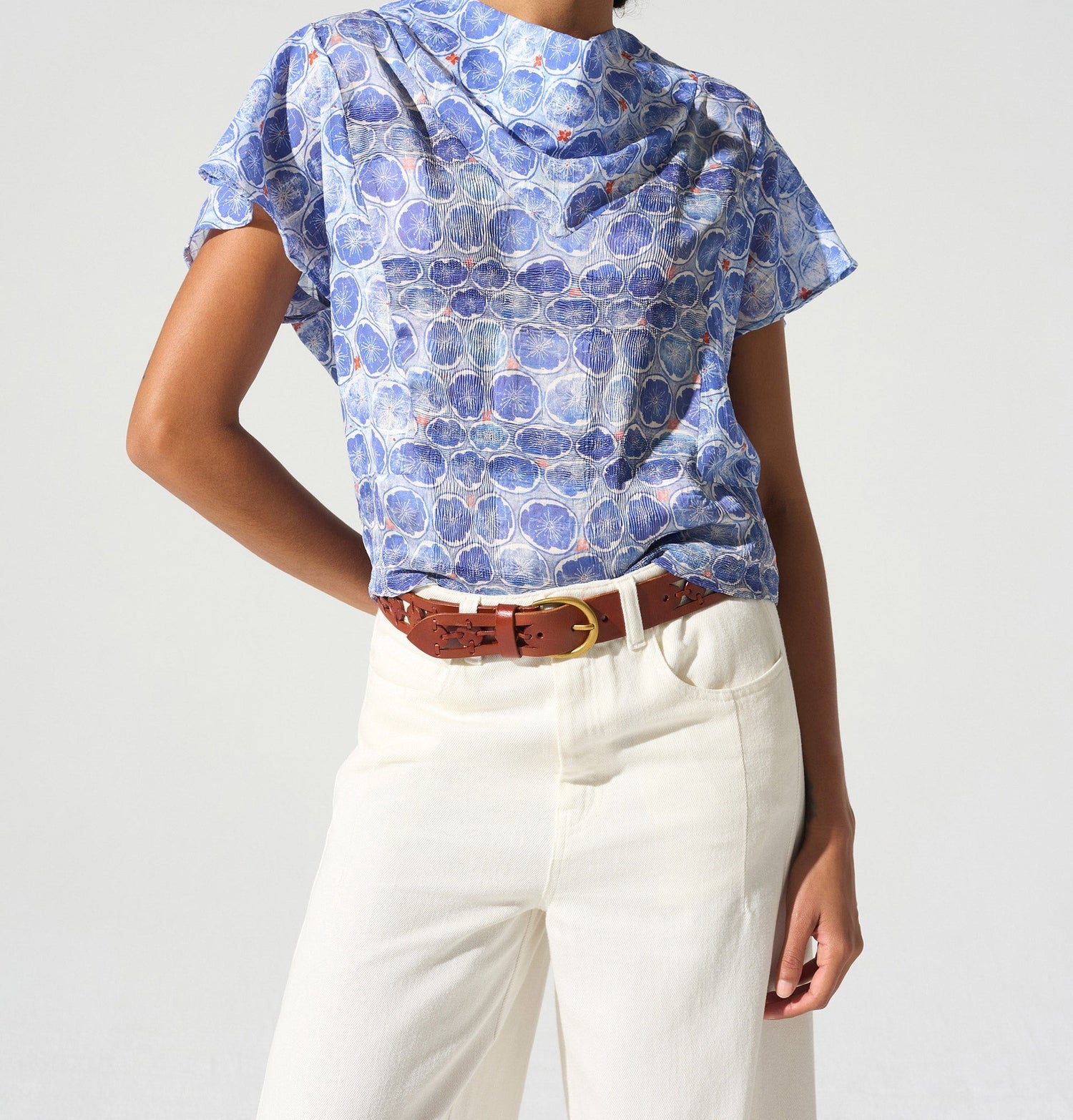 Blouse manches courtes Cotélac 