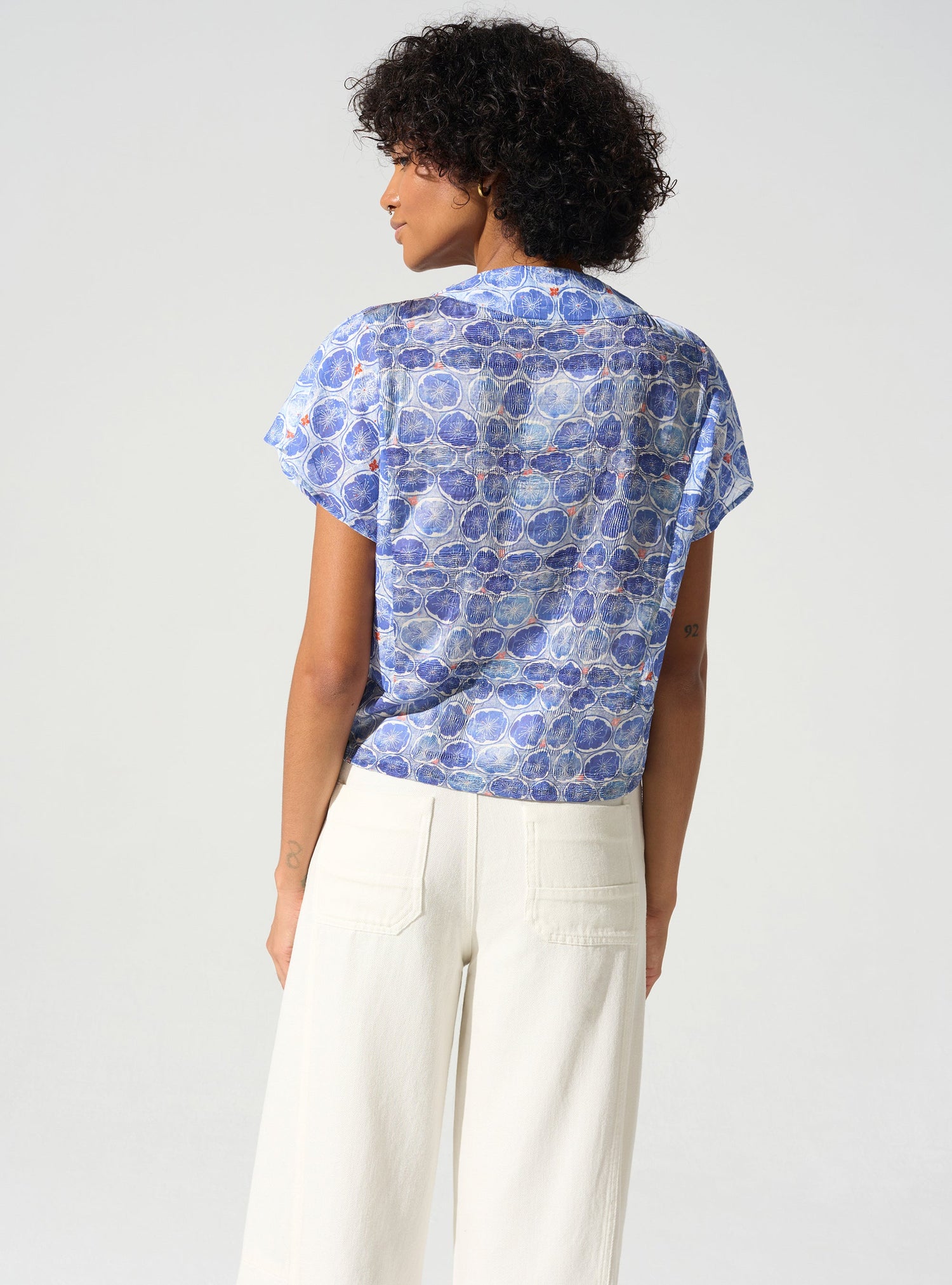 Blouse manches courtes