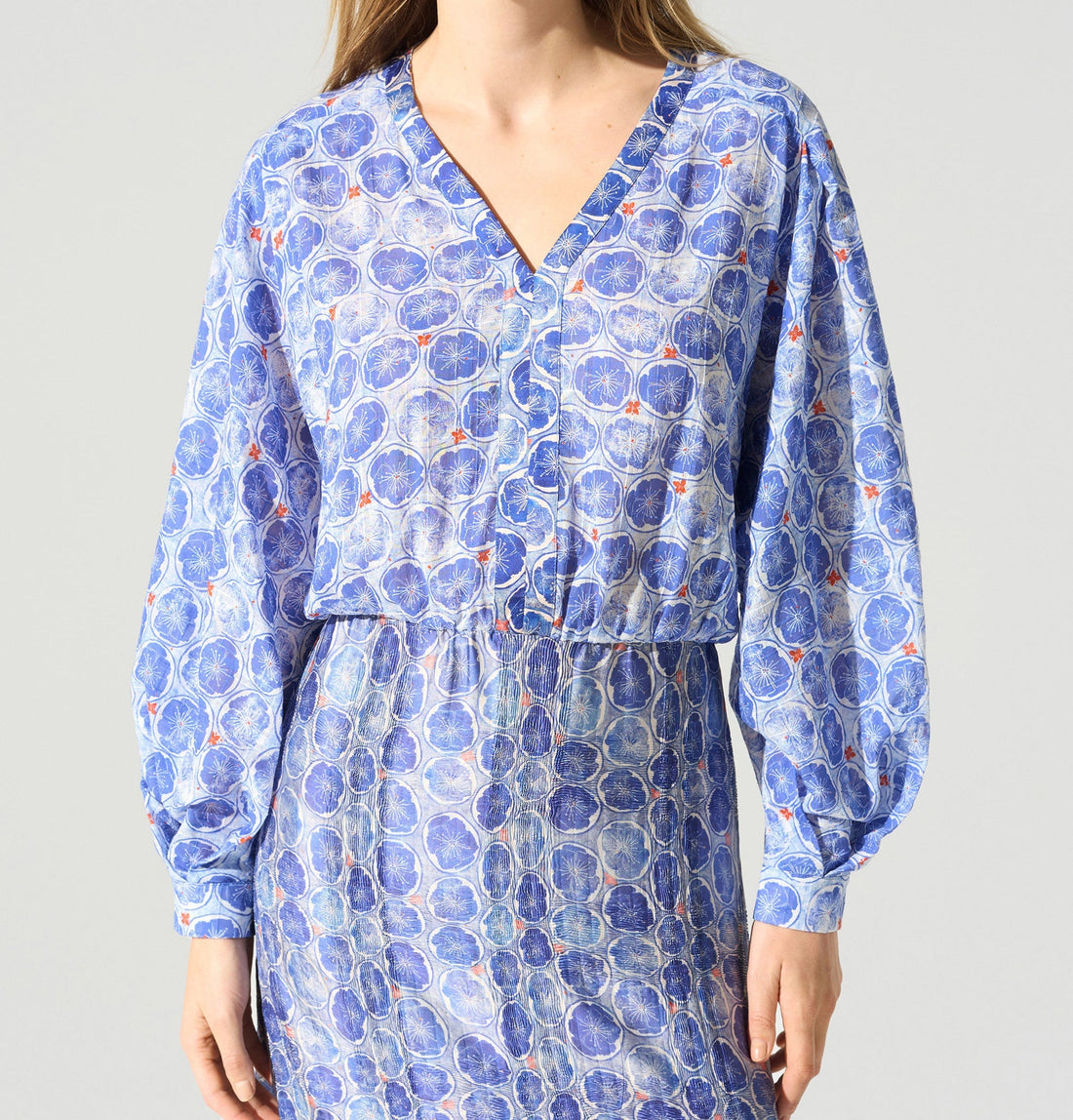 Robe longue fluide Cotélac 