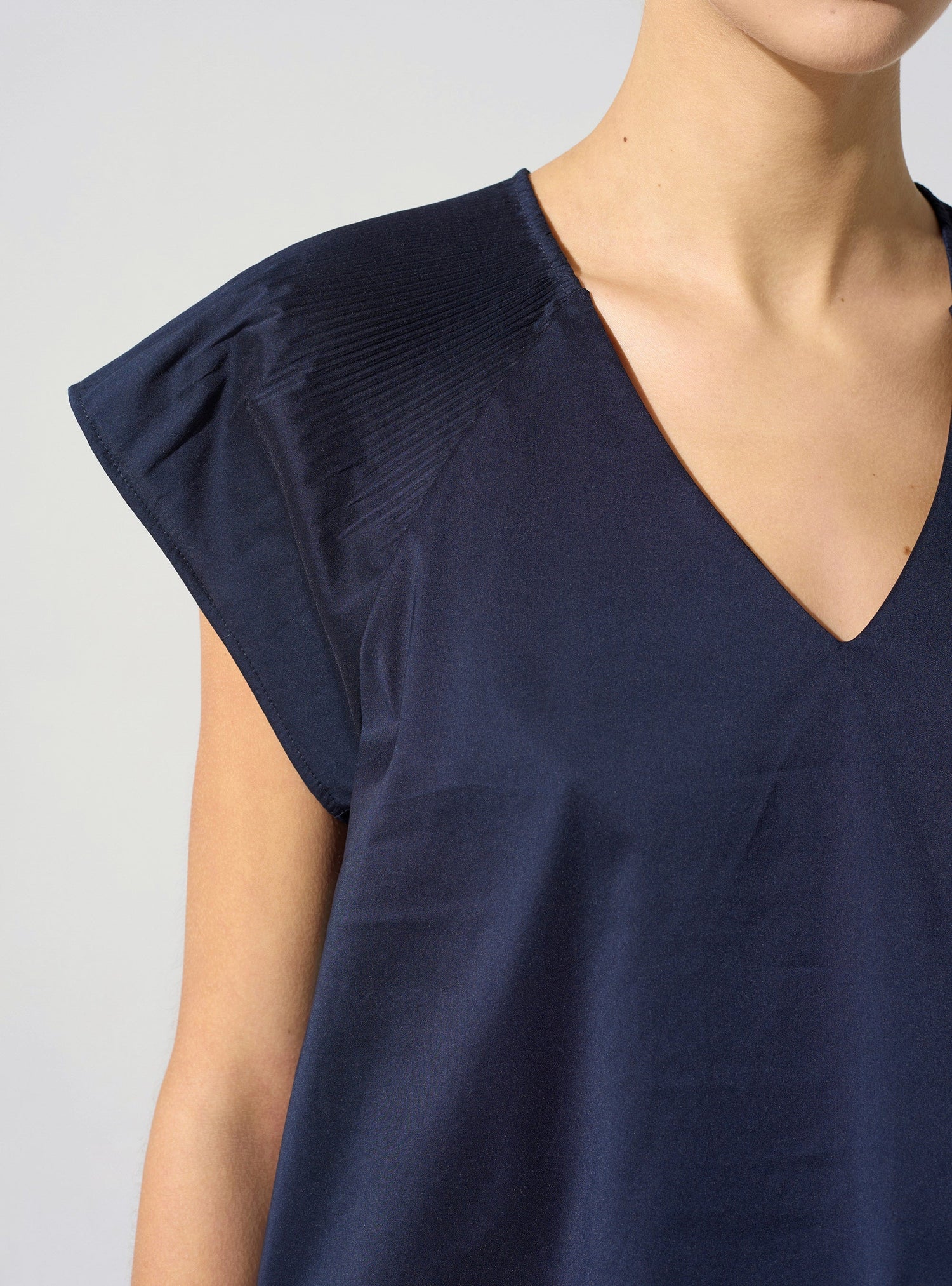 Blouse plissée cristal Cotélac 