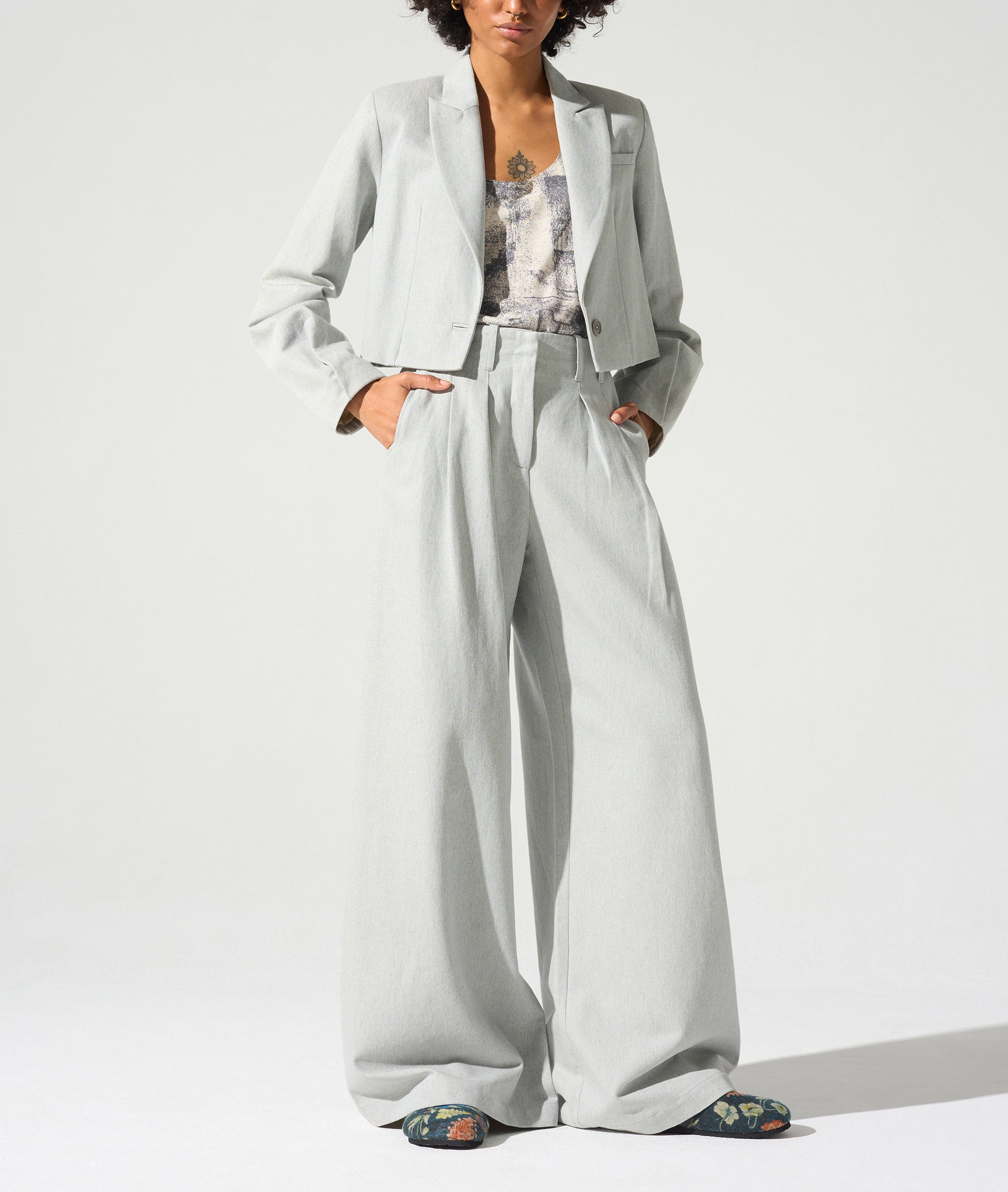 Veste tailleur courte Cotélac 