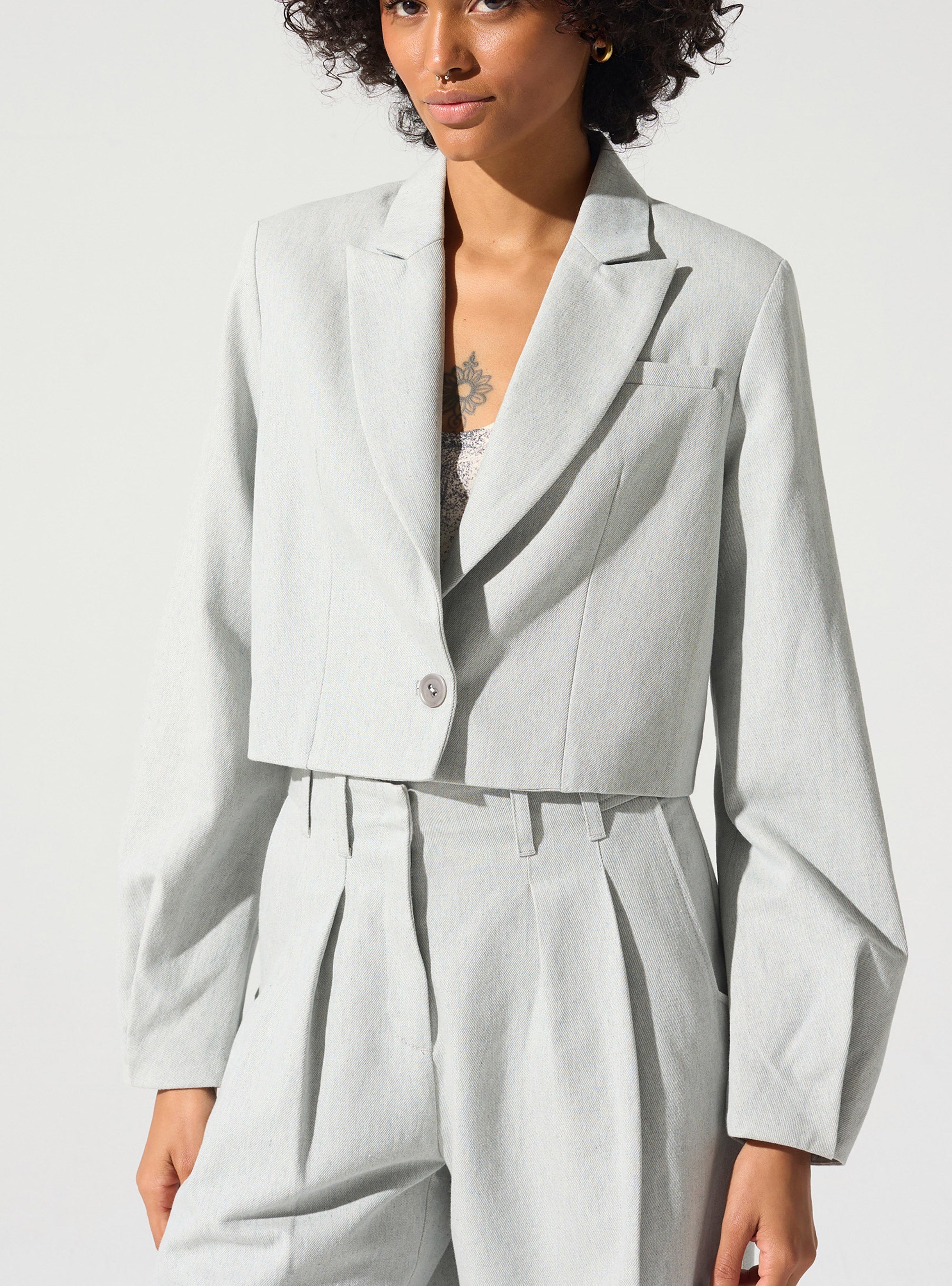 Veste tailleur courte Cotélac 